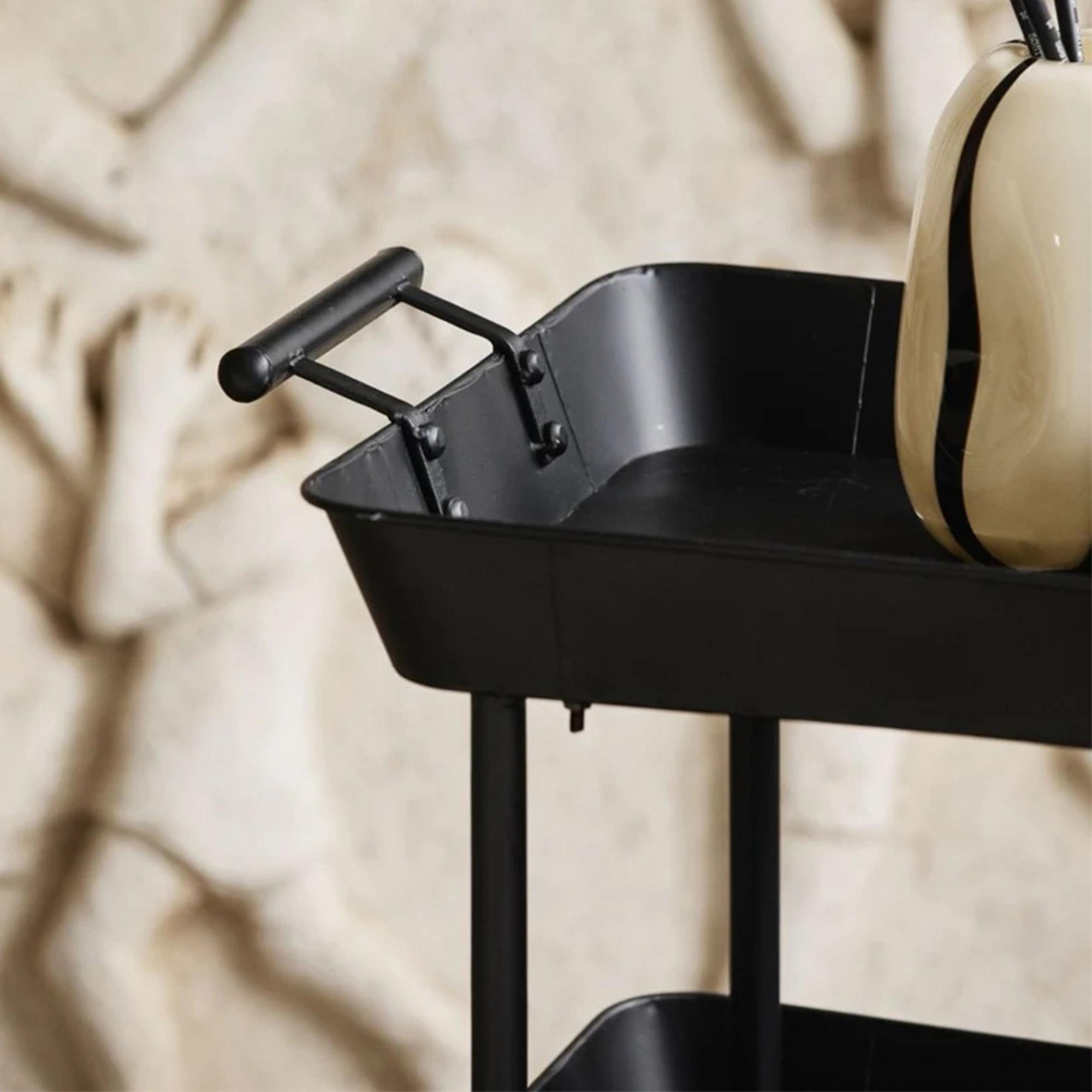 Trolley Table - Black