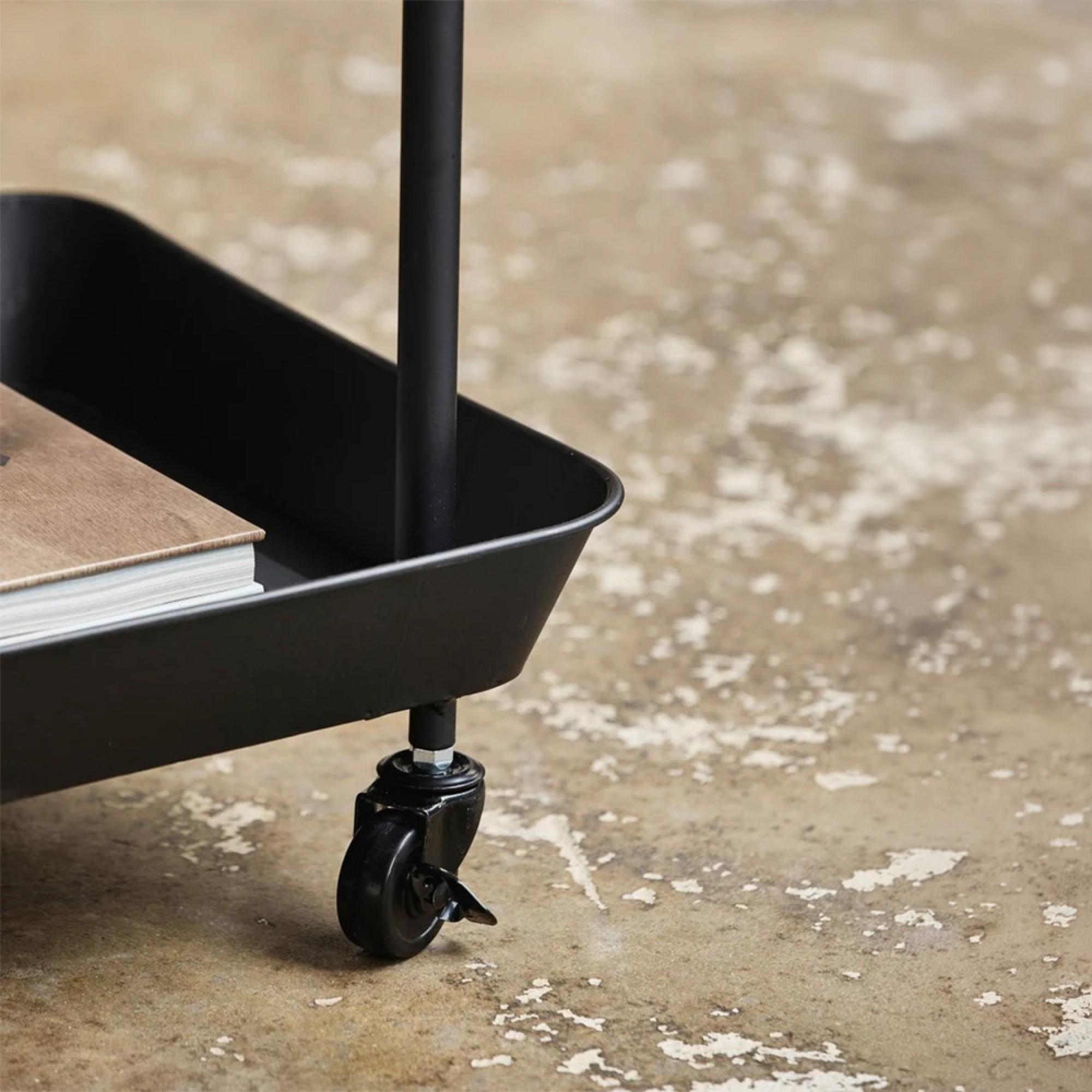Trolley Table - Black