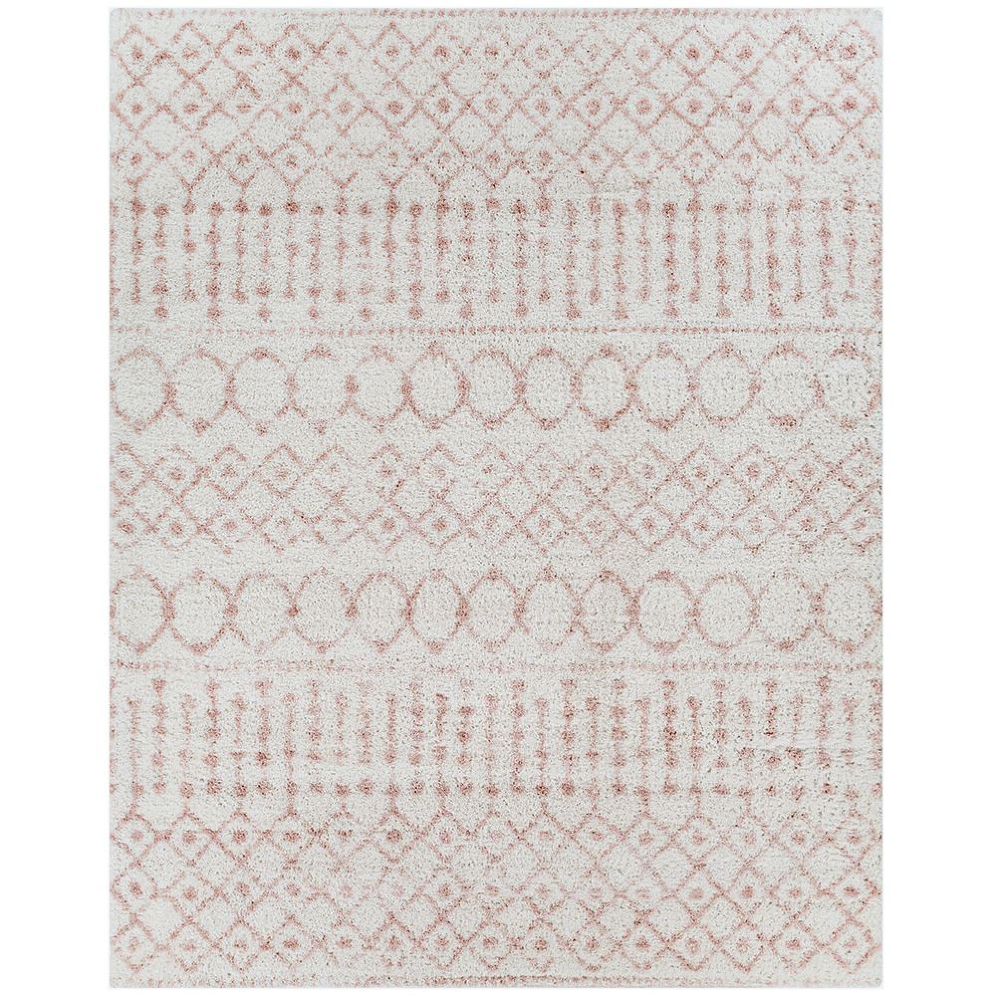 Aliyah Rug - Boho Shaggy - ALH2301 - Pink - Sizes Available