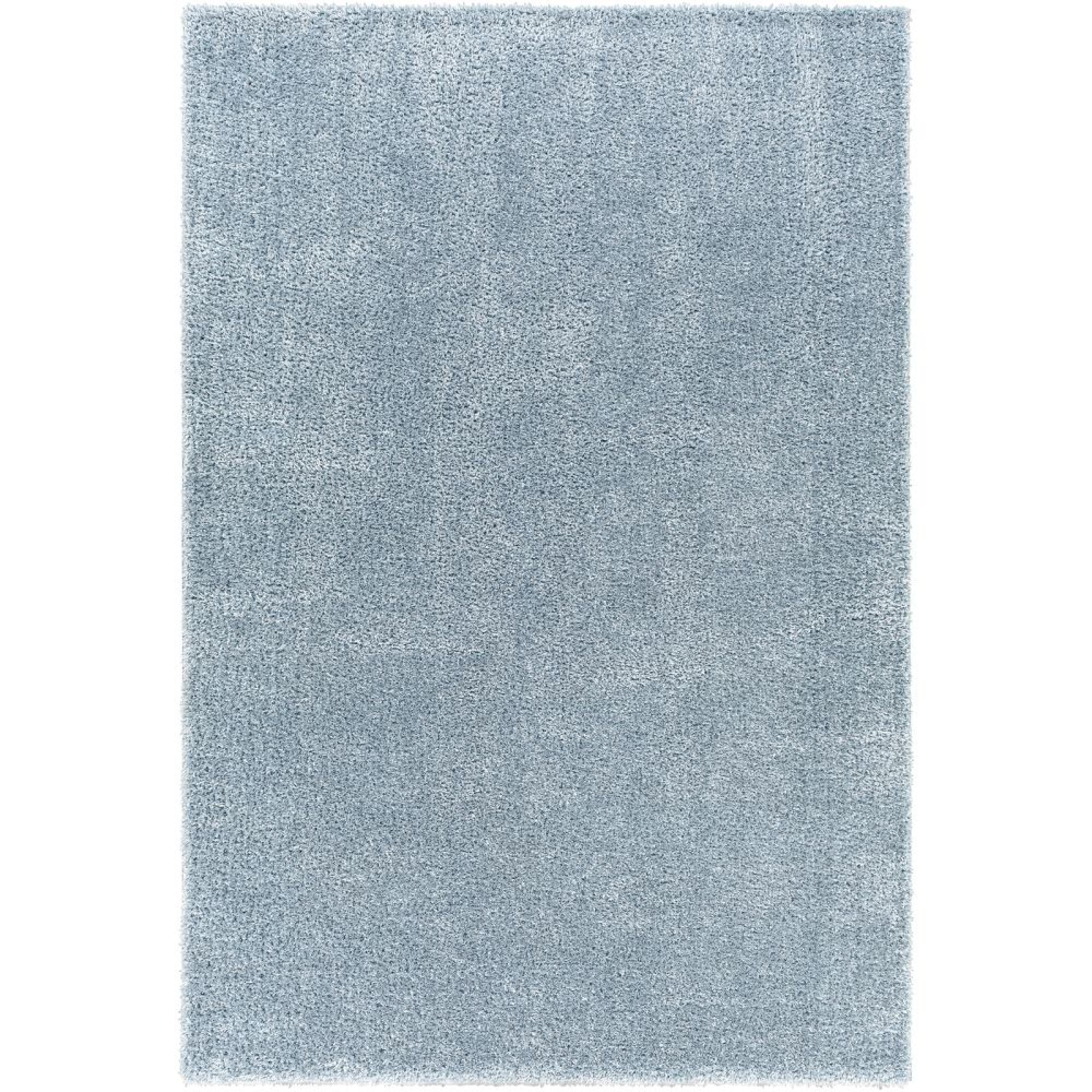 Cloudy Rug - High Pile Shaggy - CDG2305 - Blue - Sizes Available