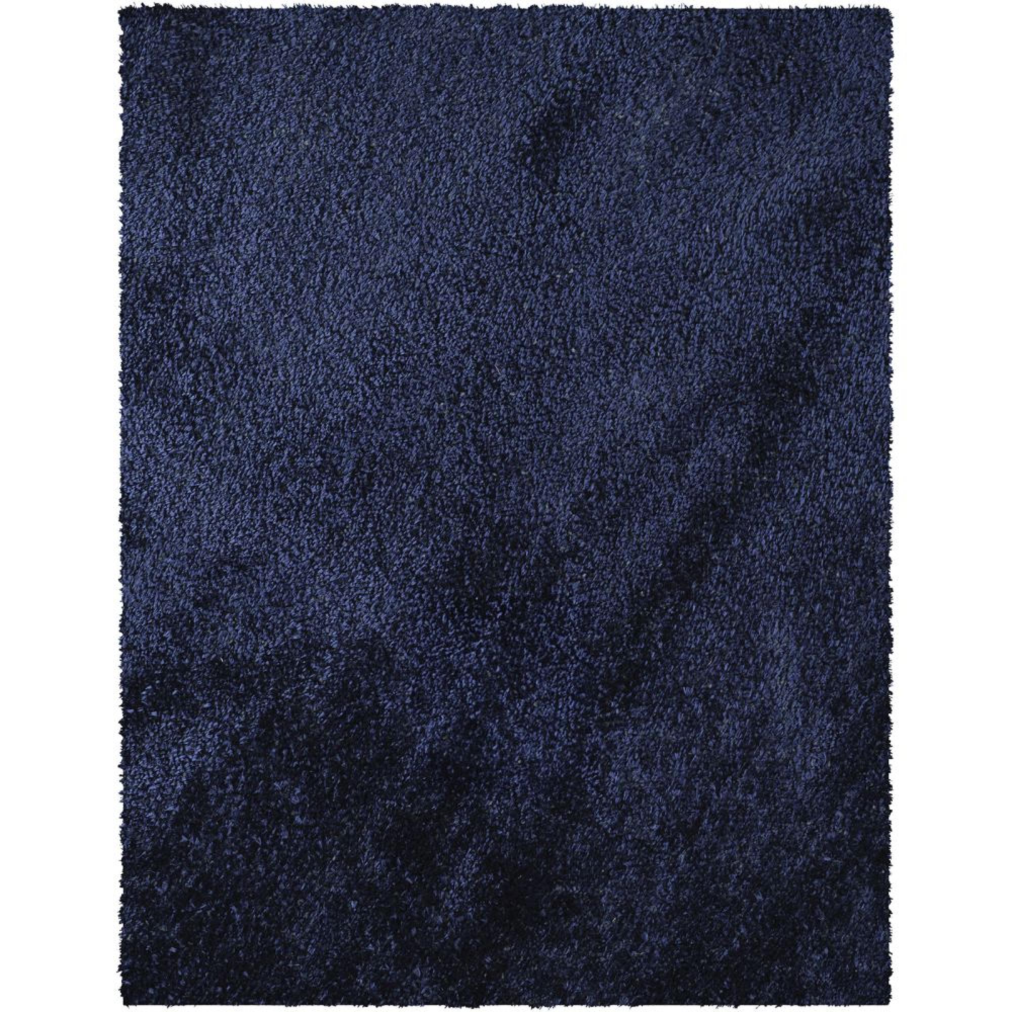 Cloudy Rug - High Pile Shaggy - CDG2326 - Blue - Sizes Available