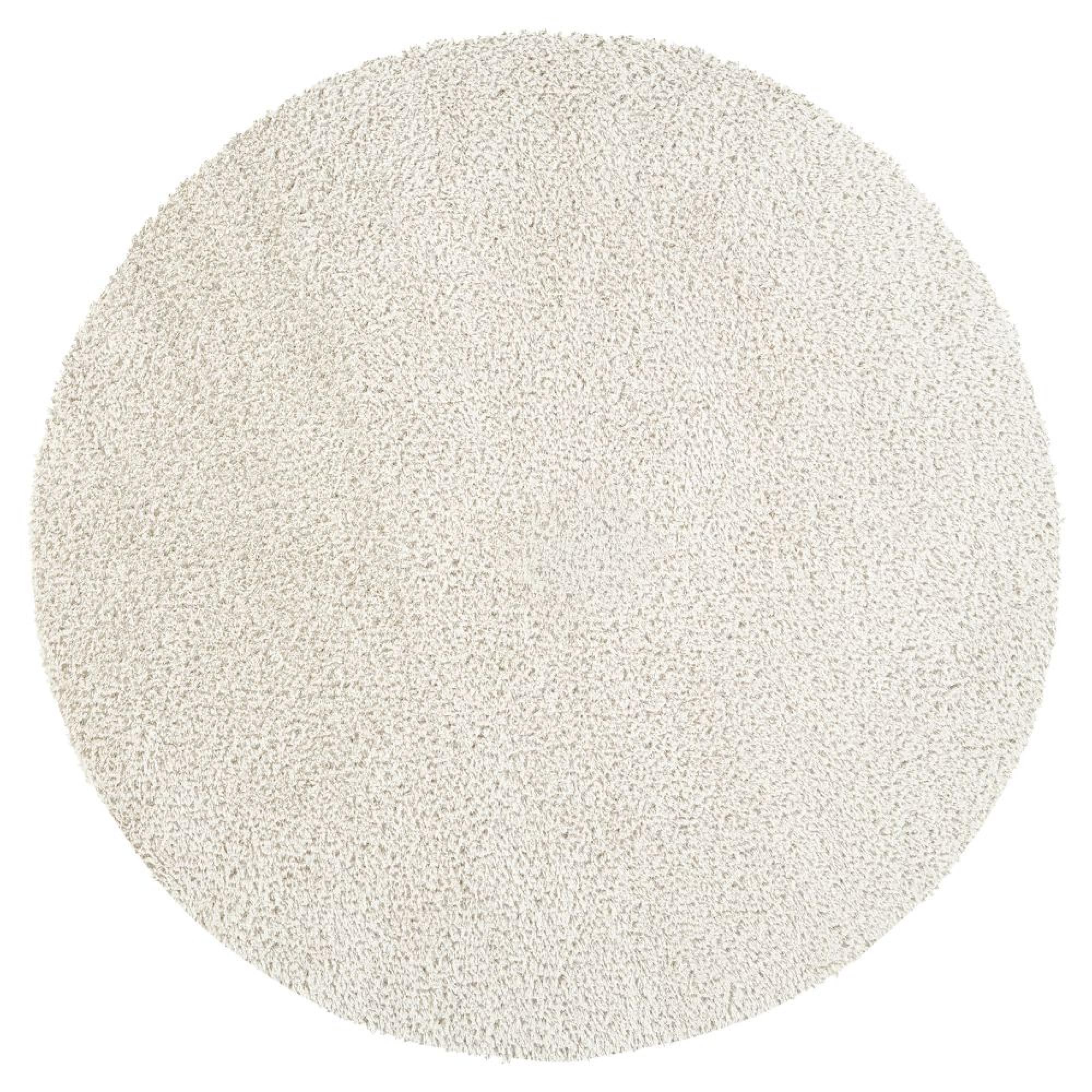 Cloudy Round Rug - High Pile Shaggy - CDG2301 - Beige - Sizes Available
