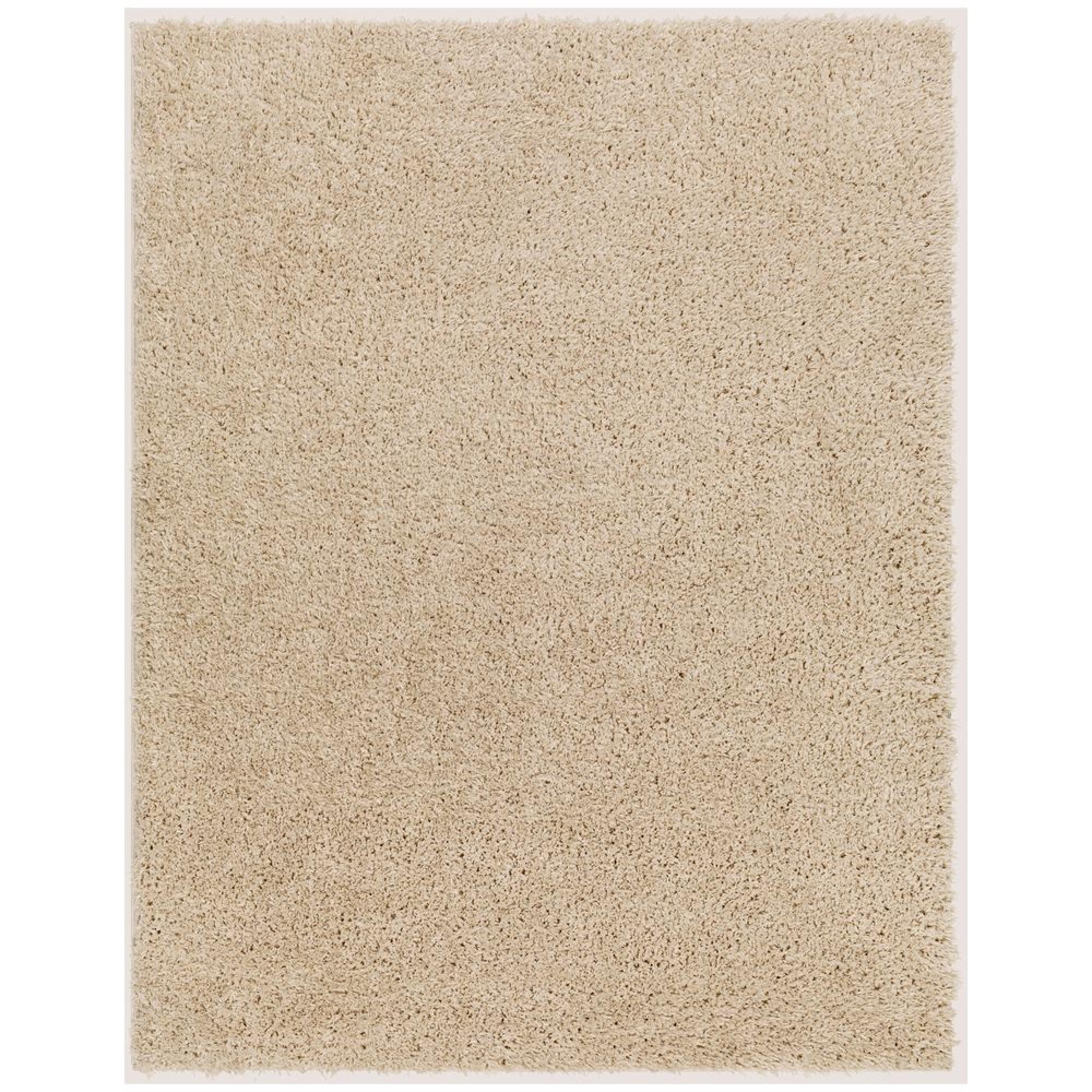 Moda Rug - High Pile Shaggy - Beige - Sizes Available