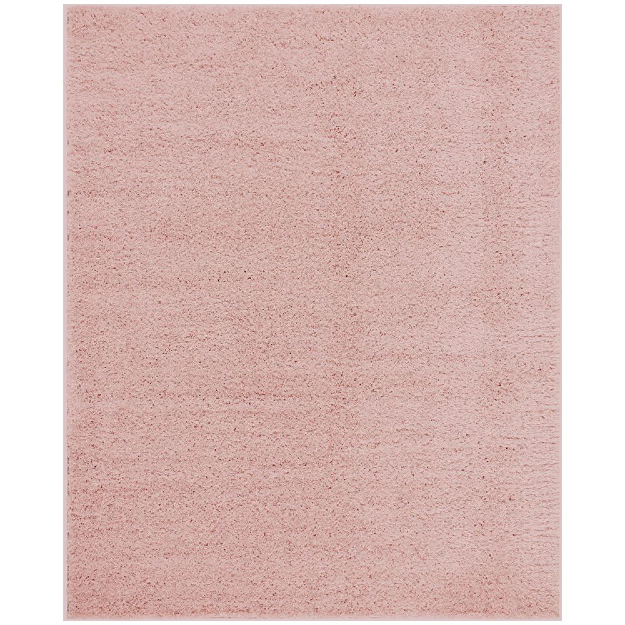 Moda Rug - High Pile Shaggy - Pink - Sizes Available