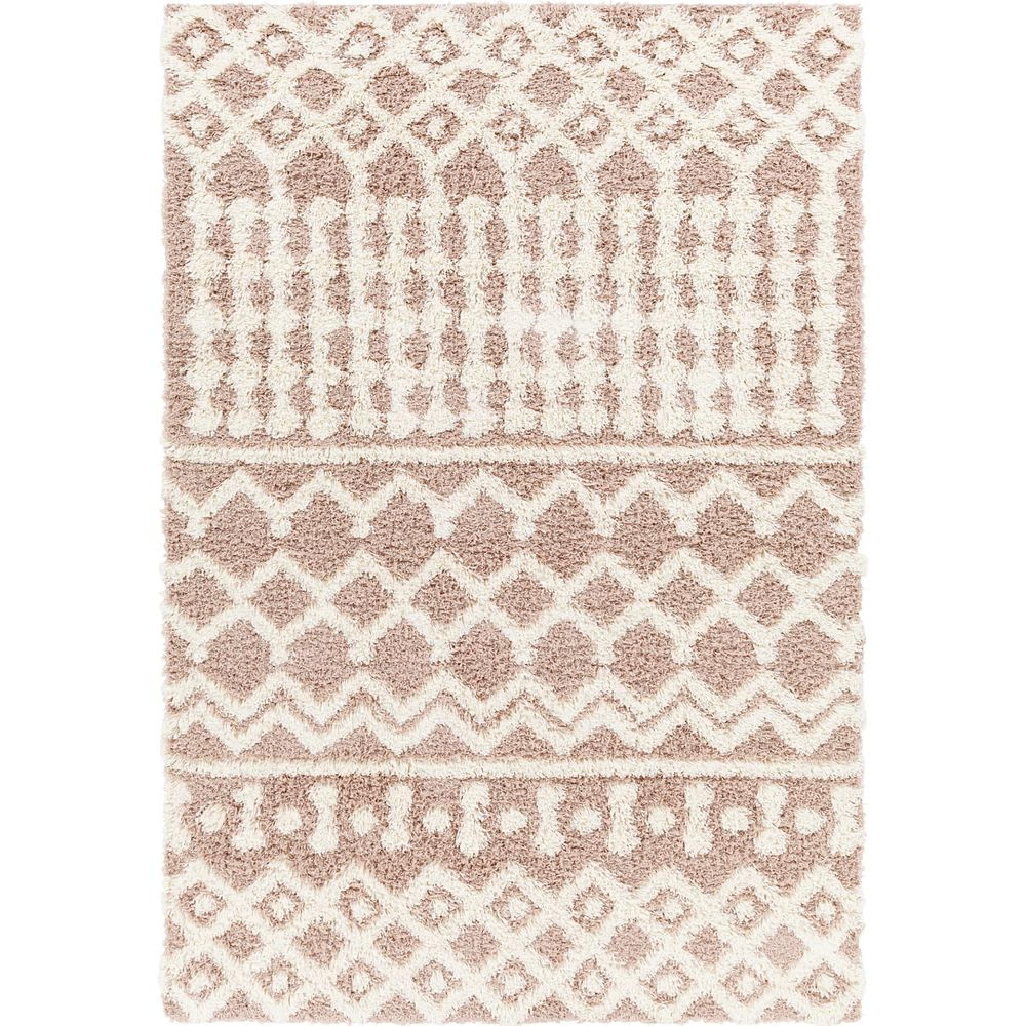 Urban Rug - Boho Shaggy - Dusty Pink - Sizes Available