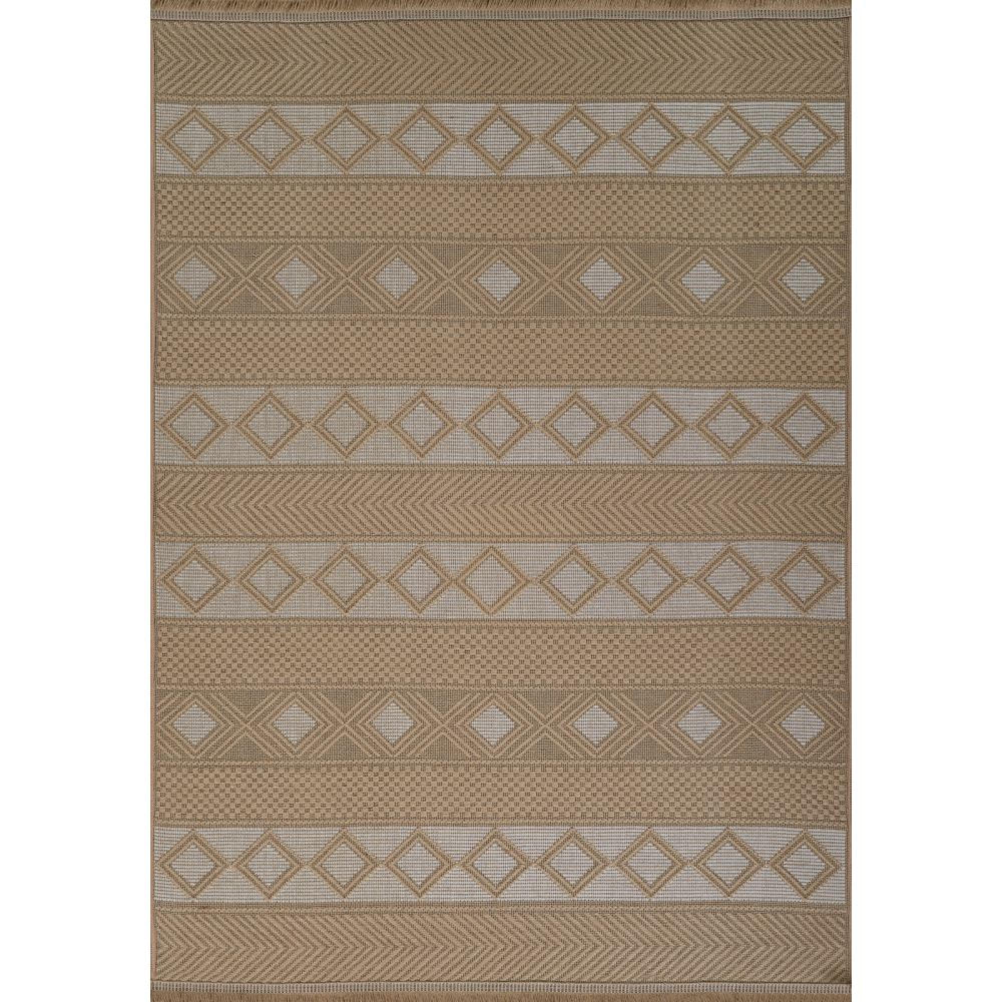Mystery Rug - Machine Washable Boho Jute - MYS2302 - Tan - Sizes Available