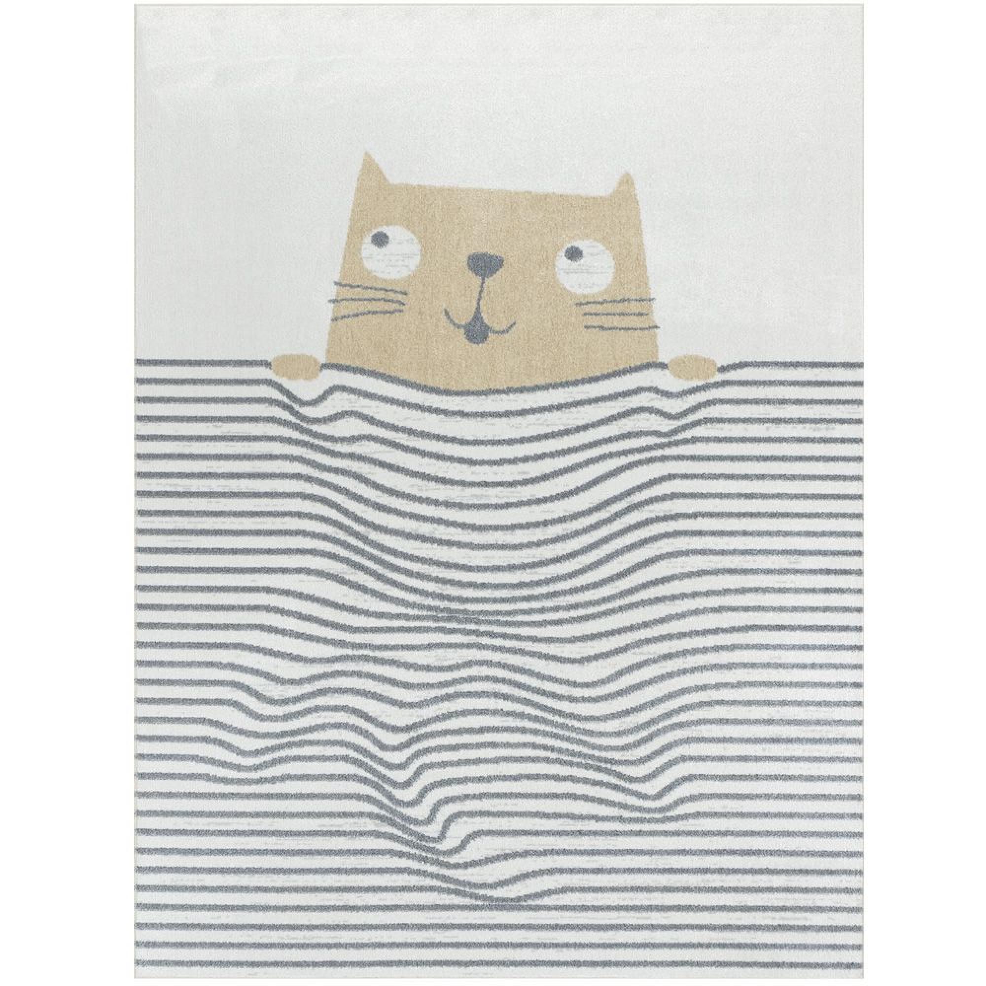 Lillian Kids Rug - Machine Washable - LLL2344 - Beige - Sizes Available