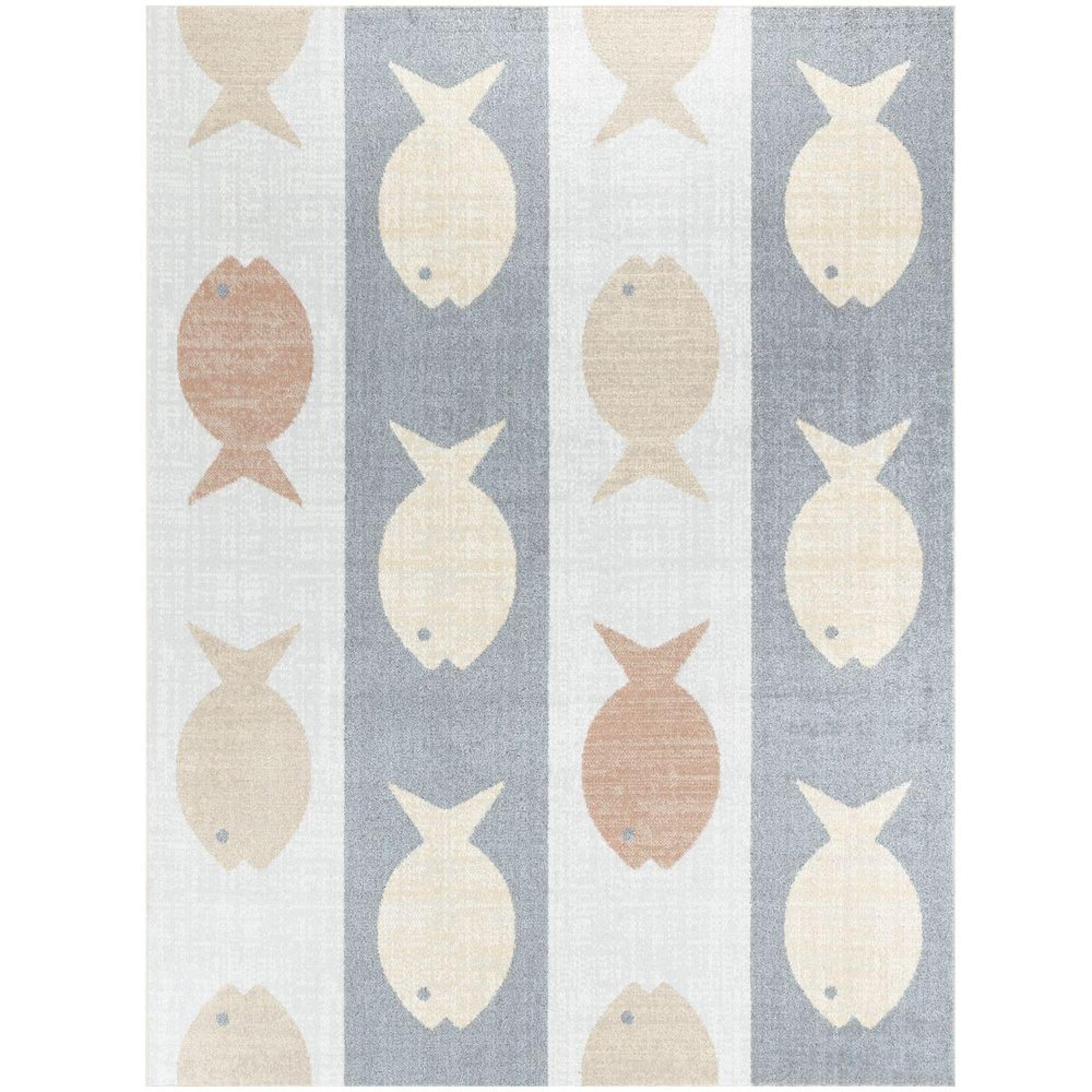 Lillian Kids Rug - Machine Washable - LLL2345 - Beige - Sizes Available