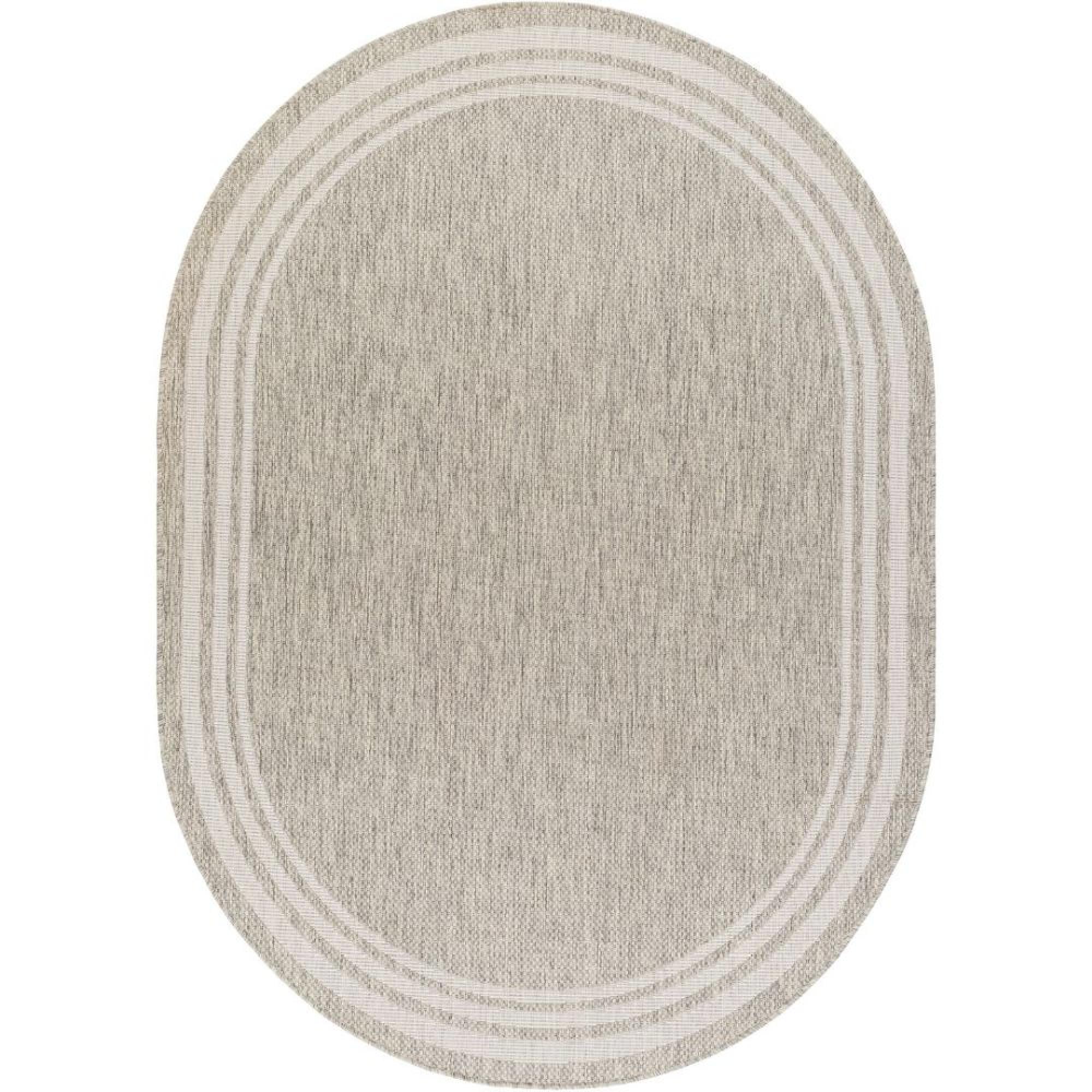 Eagean Oval Rug - Oatmeal - 160cm x 220cm