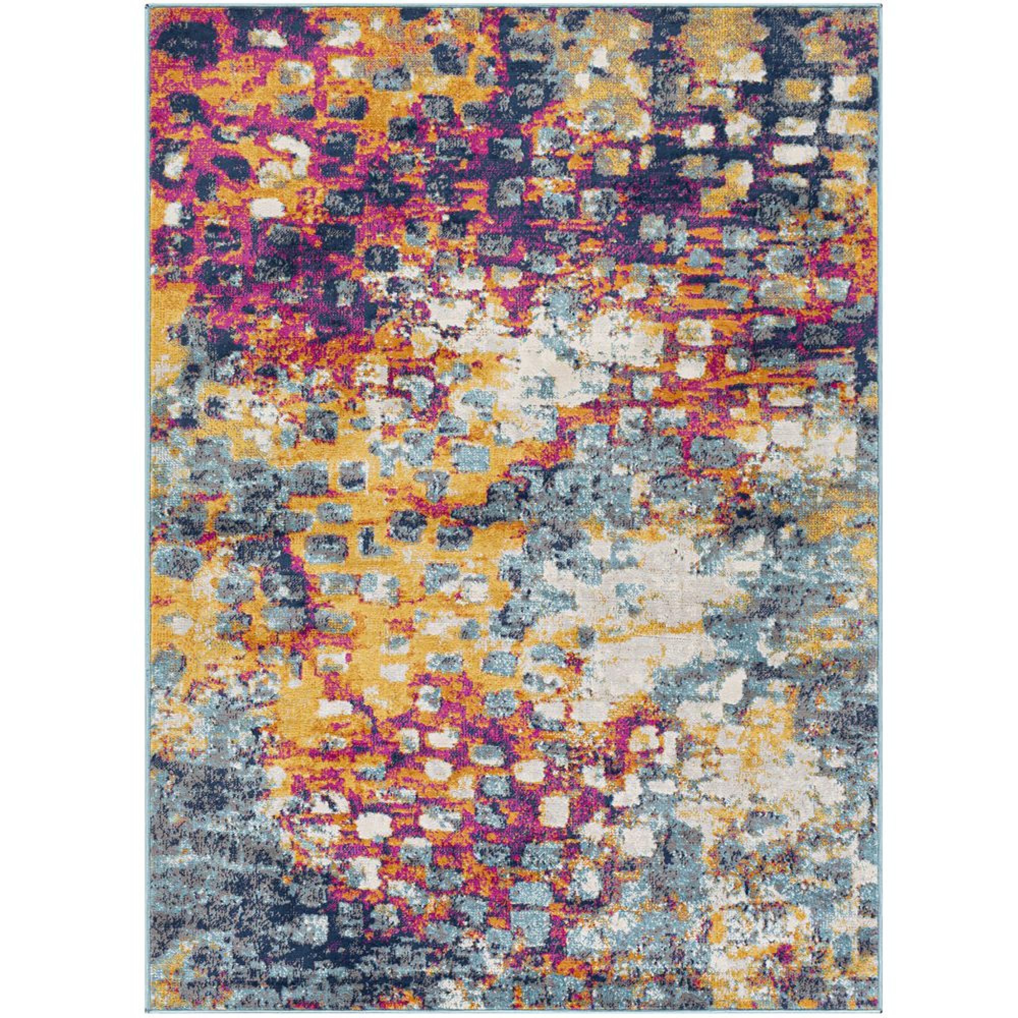 Floransa Rug - Modern Abstract - FSA2335 - Multicolour - Sizes Available