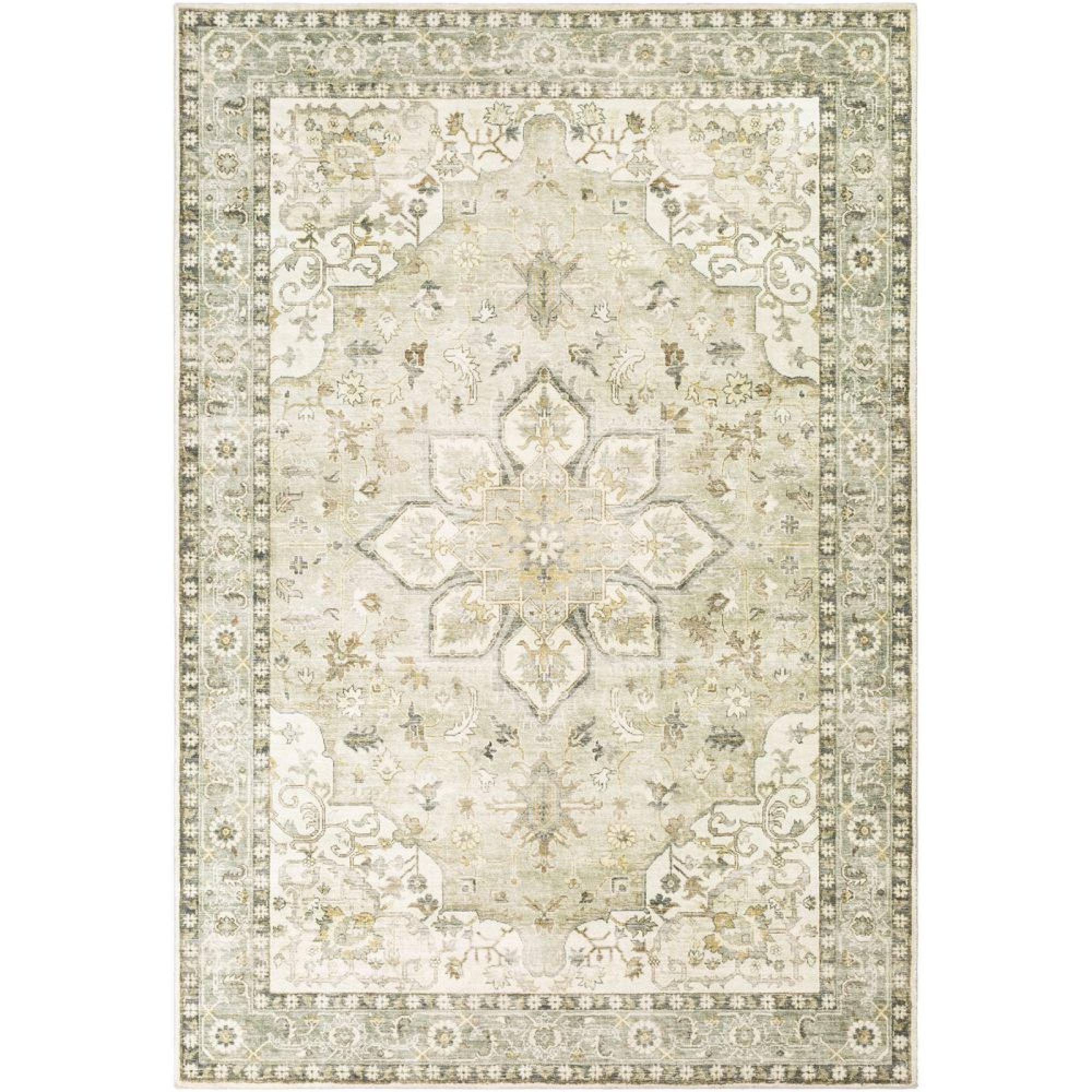 Erin Rug - Vintage Oriental Boho - ERN2310 - Sky Blue - Sizes Available