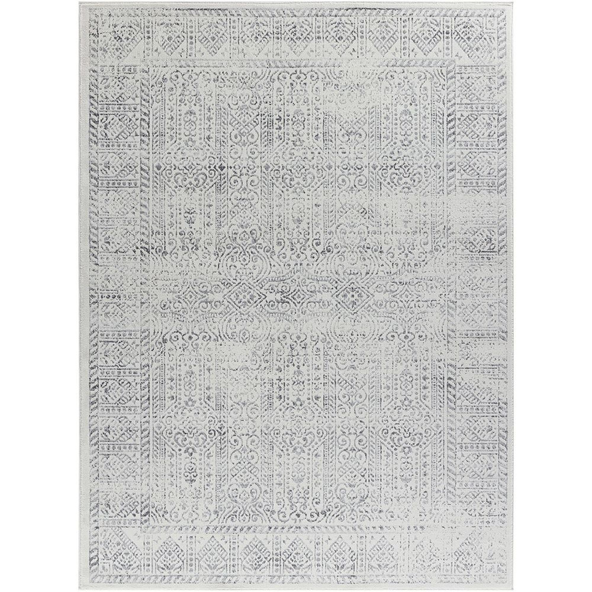 Floransa Rug - Oriental Vintage - FSA2386 - Light Slate - 160cm x 215cm