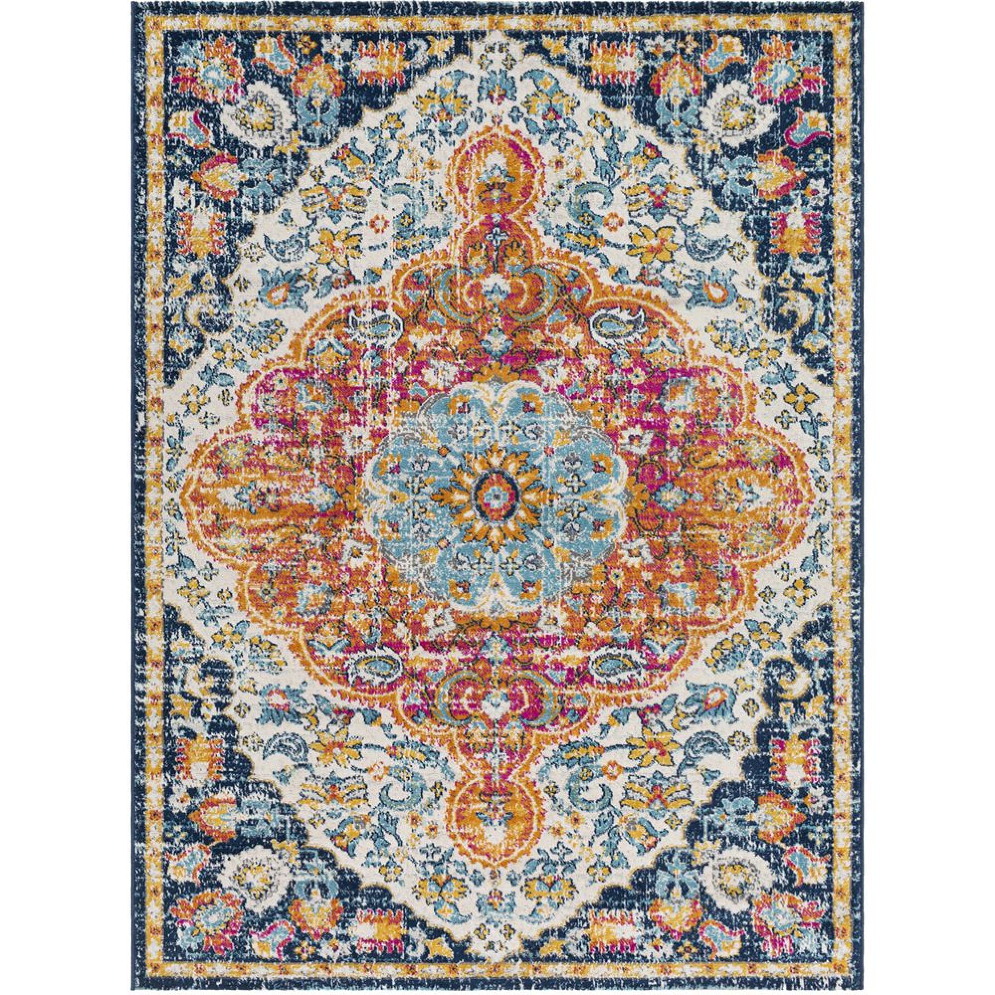 Floransa Rug - Oriental Vintage - FSA2347 - Multicolor - Sizes Available