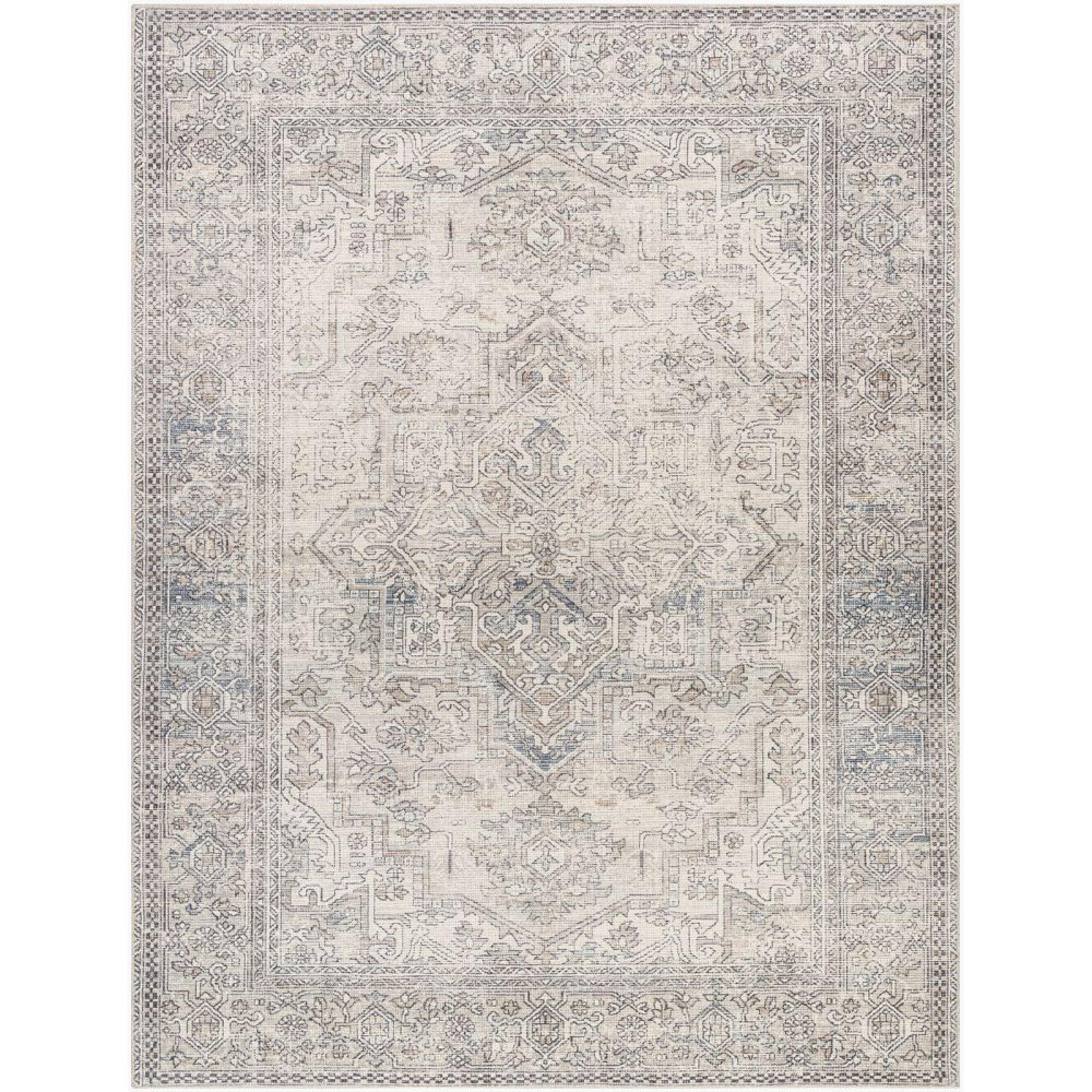 Margot Rug - Oriental Vintage - BOSC2300 - Light Sage - Sizes Available