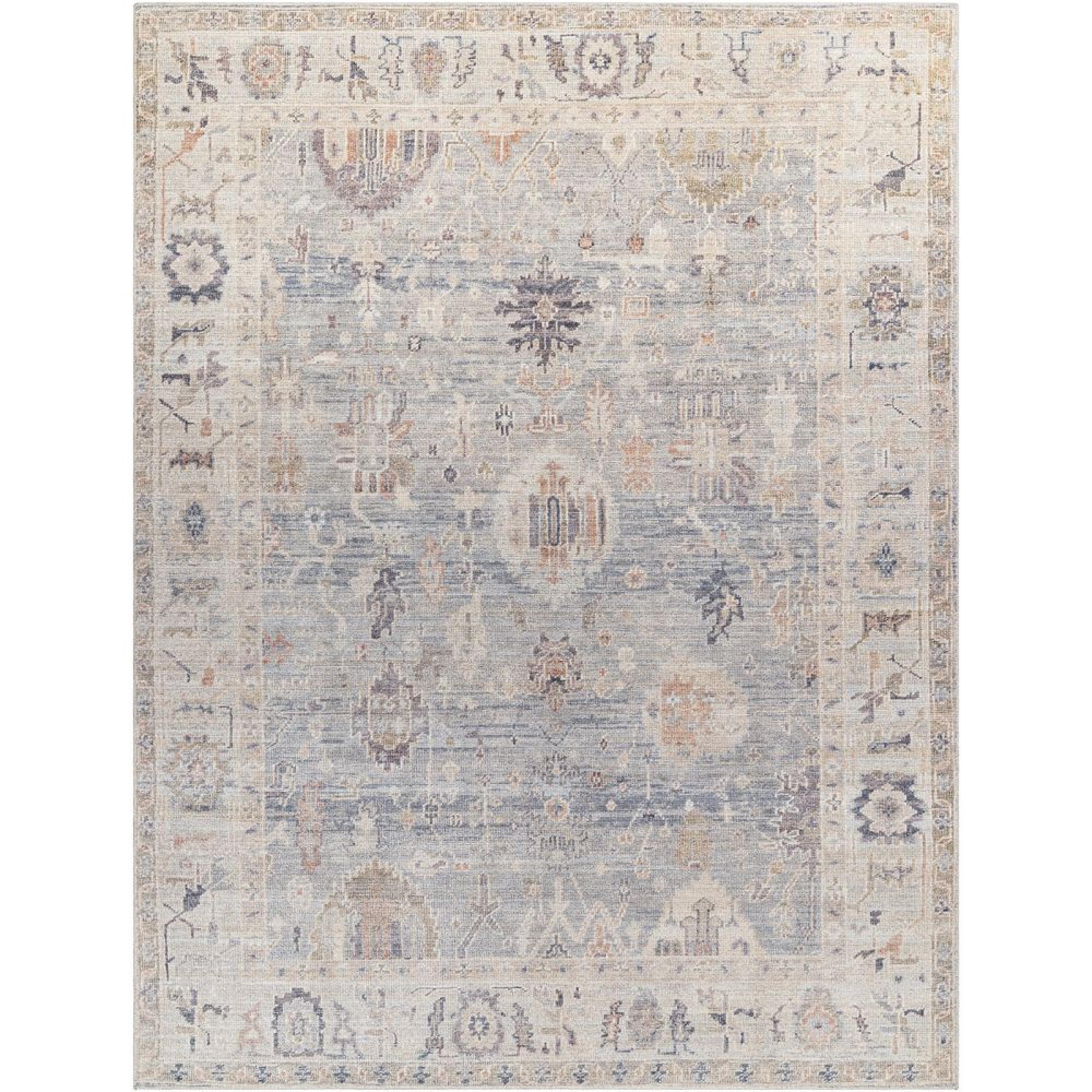 Marlene Rug - Oriental Vintage - BOMN2306 - Pale Blue - Sizes Available