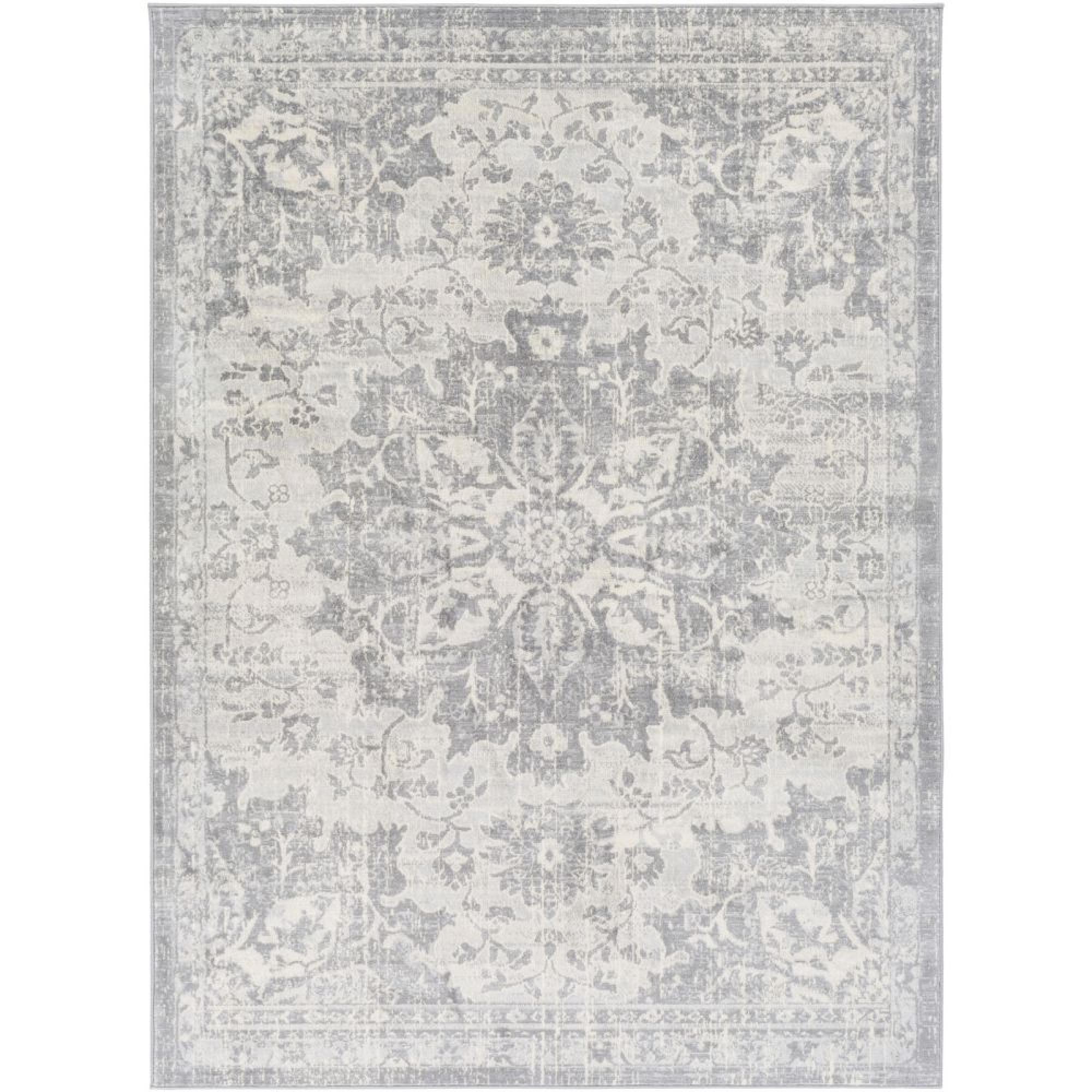 Monaco Rug - Oriental Vintage - MOC2328 - Grey - Sizes Available