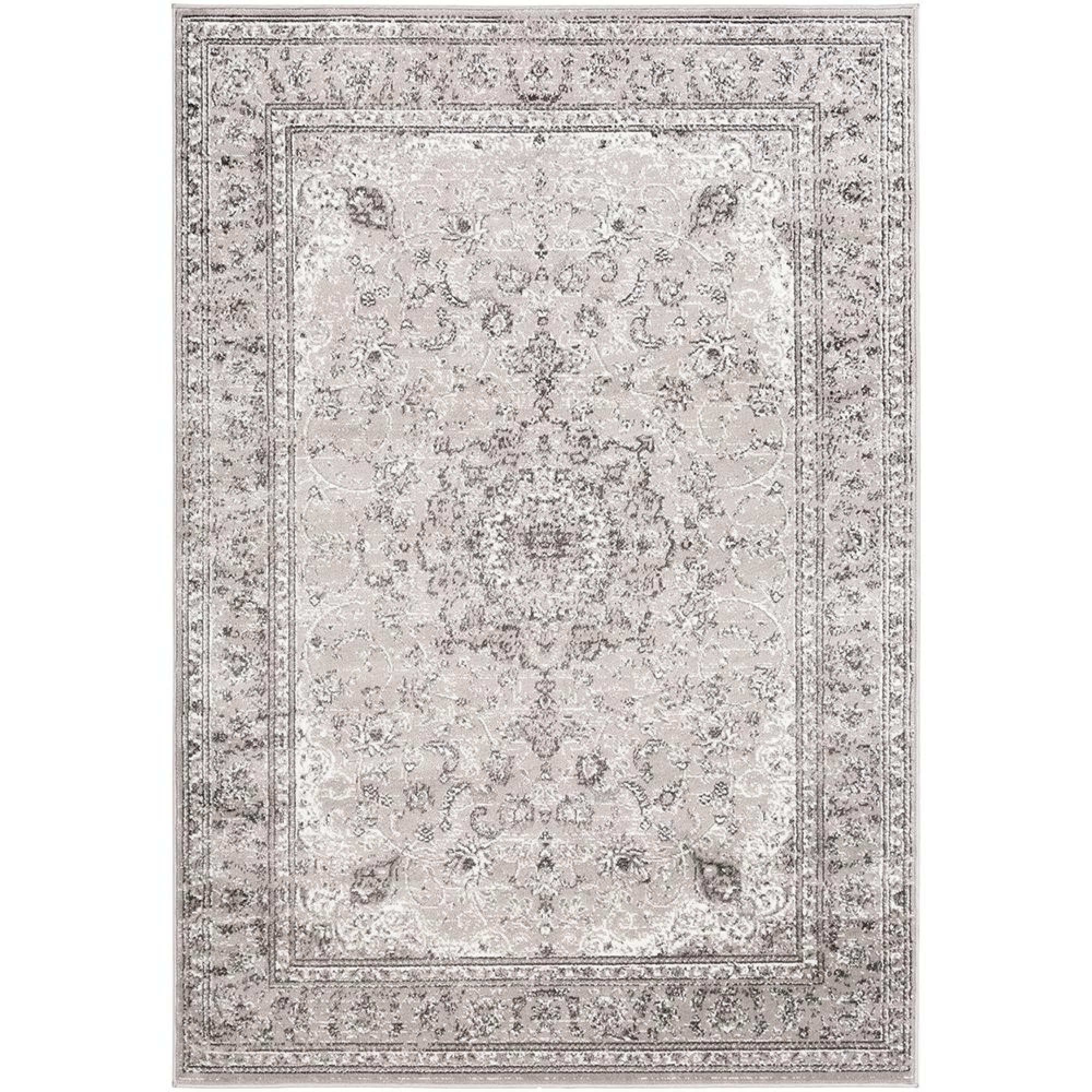 Monte Carlo Rug - Oriental Vintage - MNC2321 - Grey - 200cm x 275cm