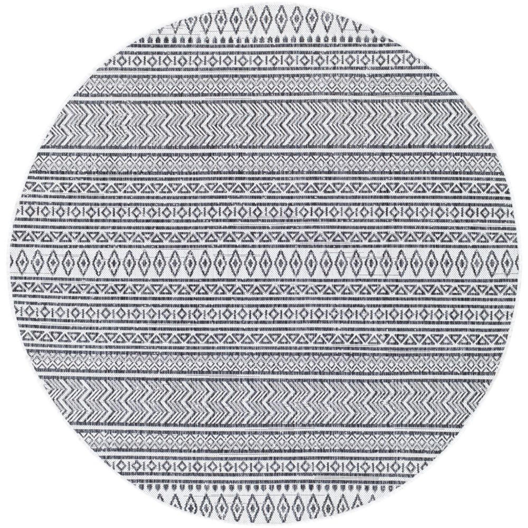 Eagean Oval Rug - EAG2345 - Grey - 160cm x 220cm