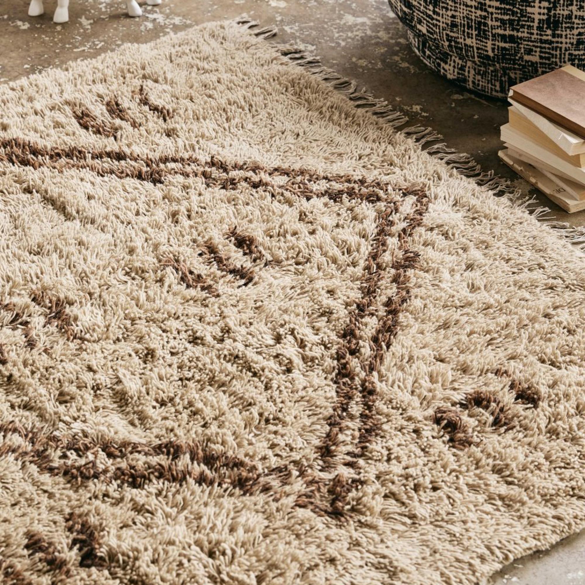 Leah Rug - Natural - 240cm x 160cm