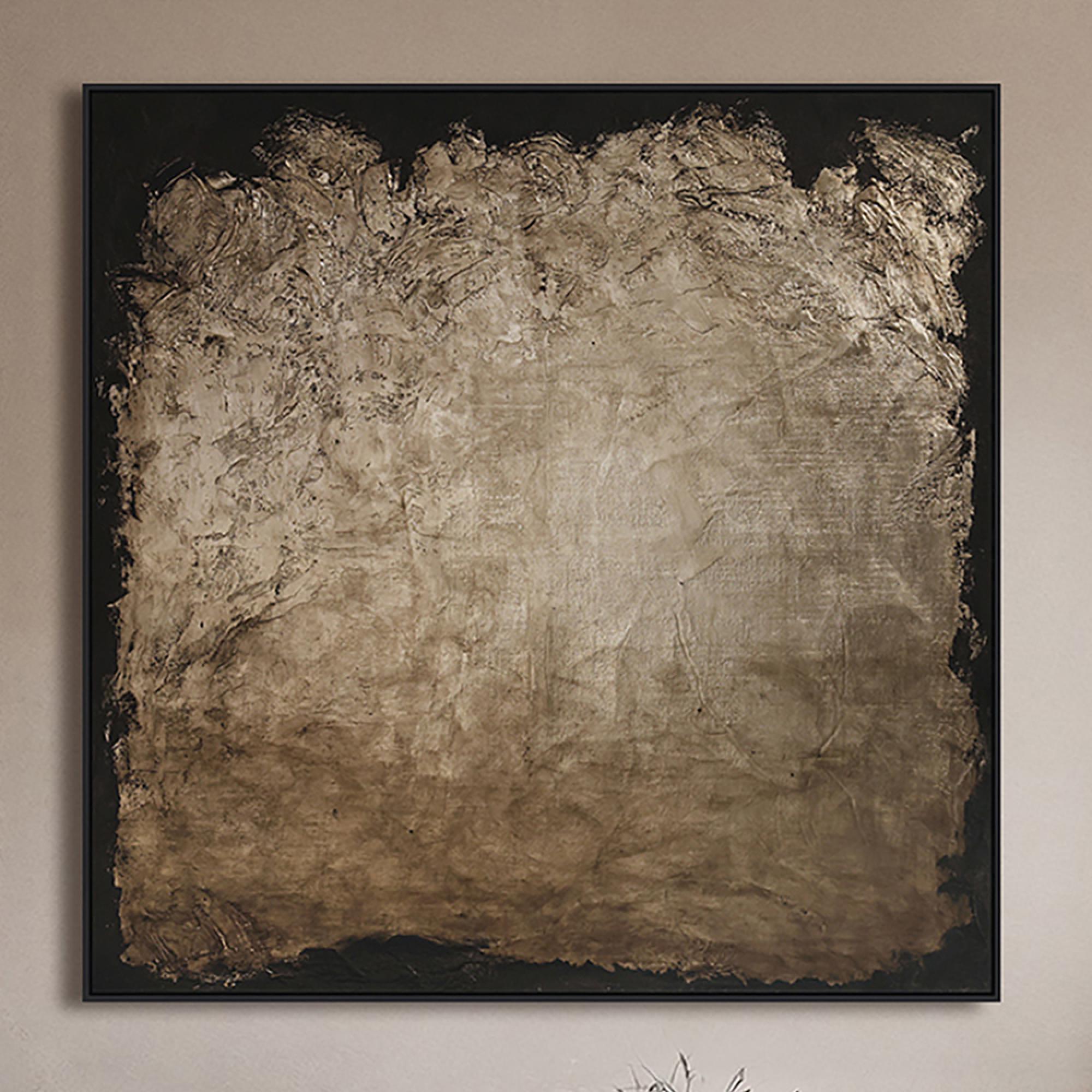 Rival Wall Art - Black and Gold