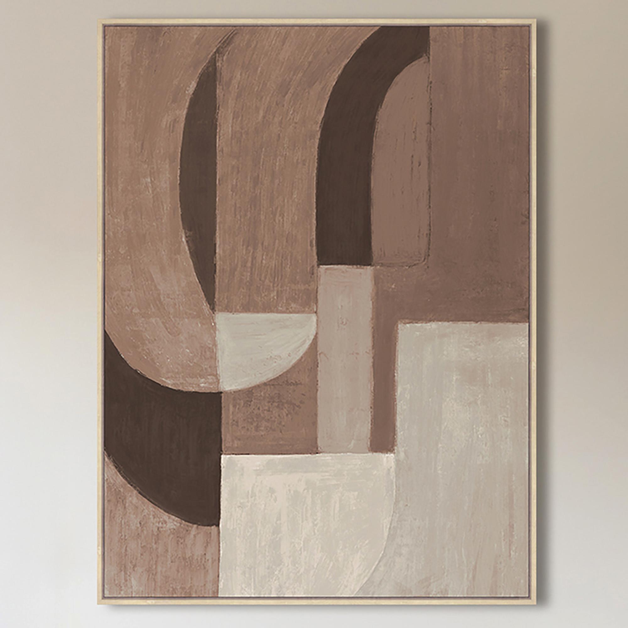 Tatu Wall Art - Brown - Right