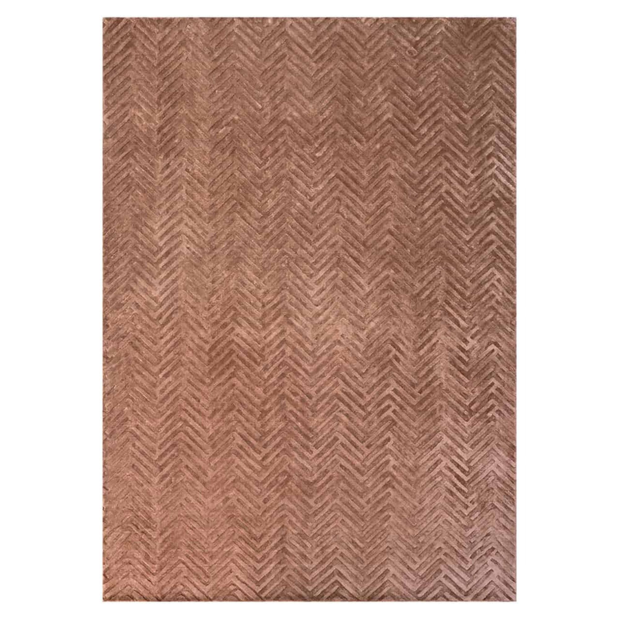 Velay Carpet - Coffee - Fabric - 200cm x 300cm