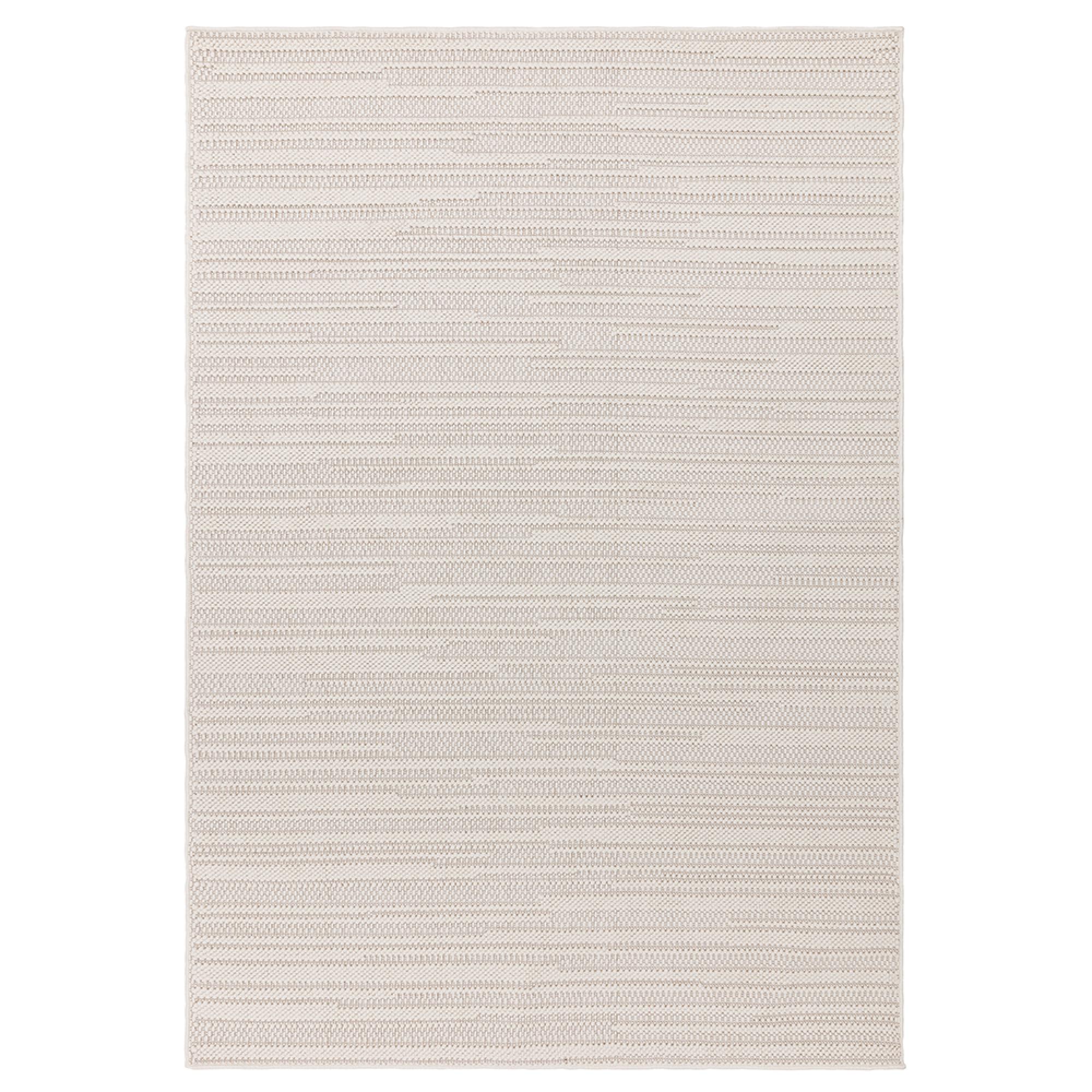 Boho Camber Stripe Rug - Ivory - Sizes Available
