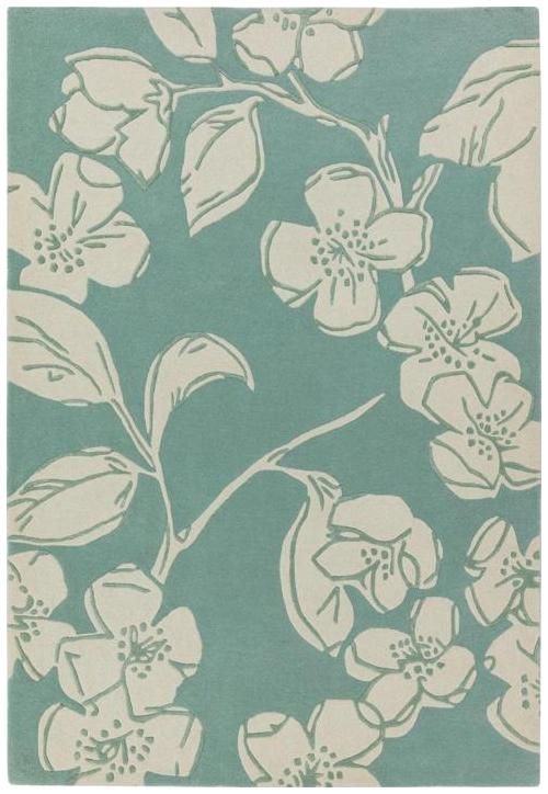 Contemporary Design Matrix Rug - Devore 12 - Blue - Sizes Available