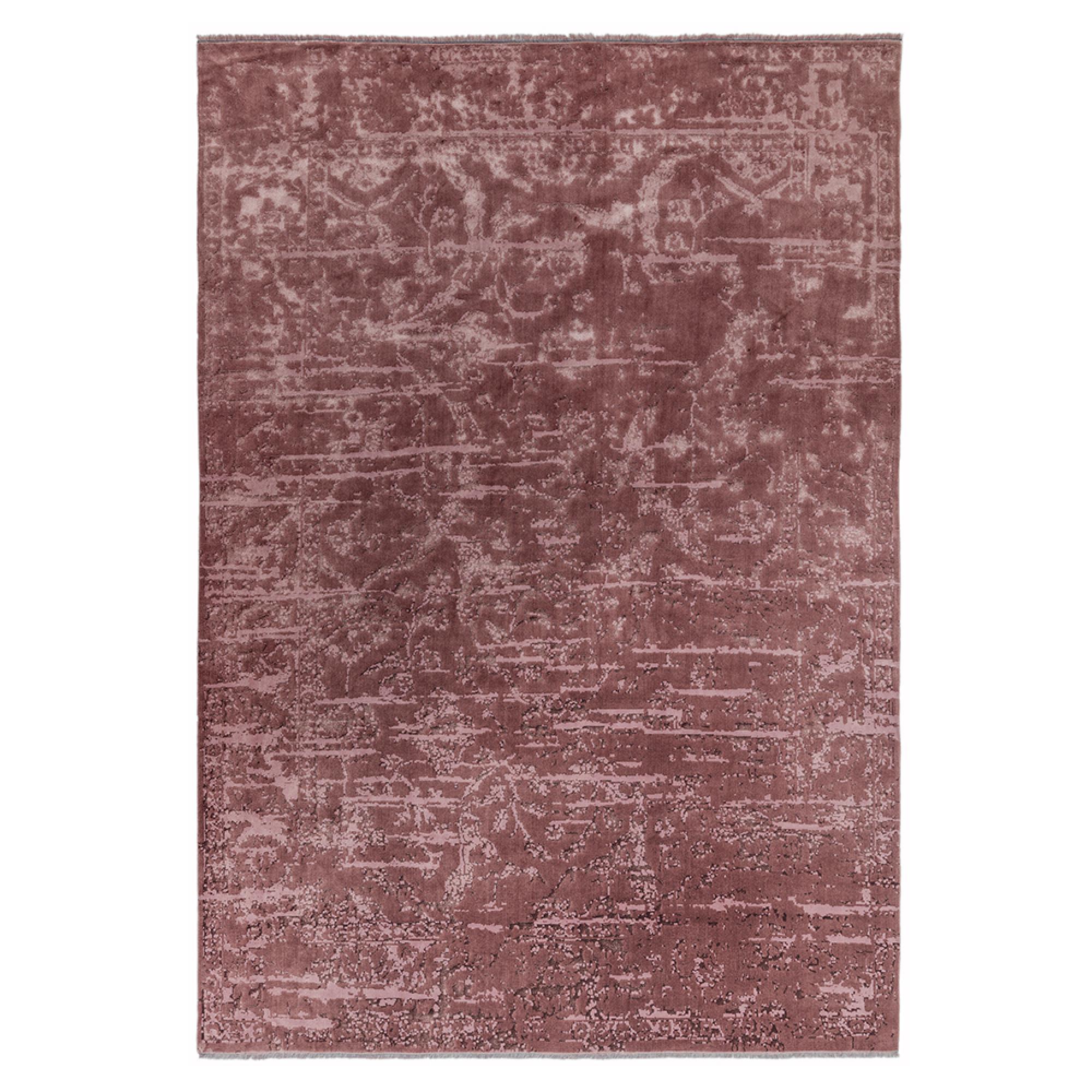 Contemporary Design Zehraya Rug - Abstract Cranberry - Sizes Available