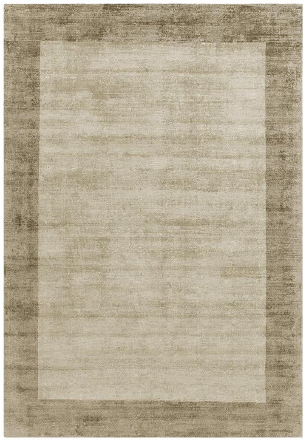 Contemporary Plain Blade Rug - Border 03 - Smoke Putty - Sizes Available