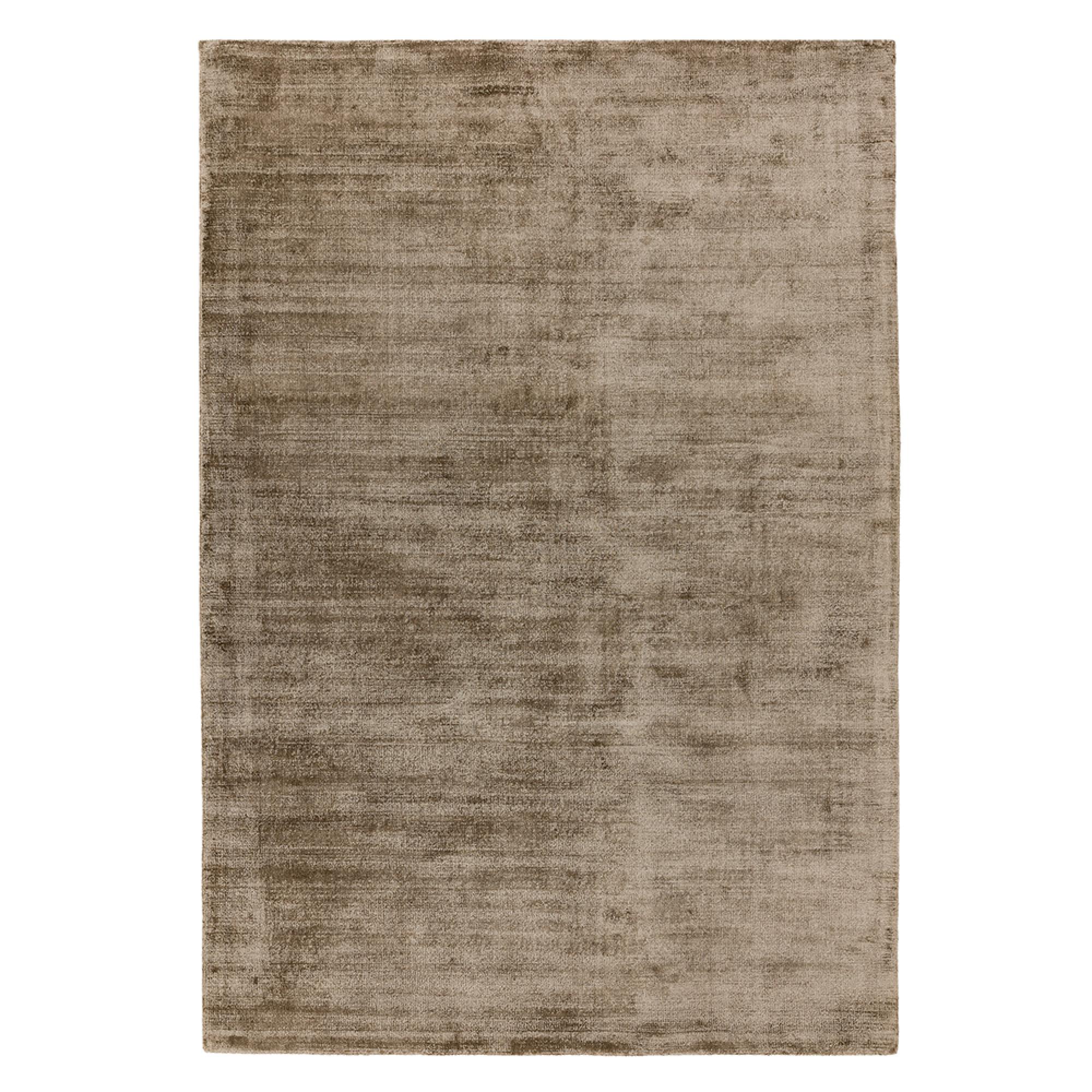 Contemporary Plain Blade Rug - Mocha - Sizes Available