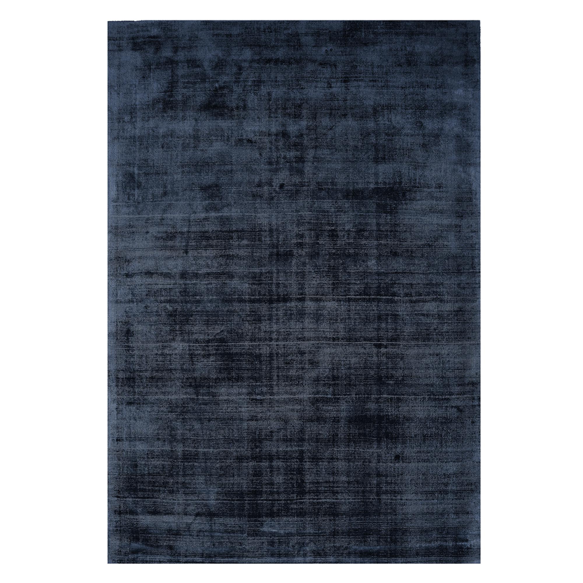Contemporary Plain Blade Rug - Navy - Sizes Available
