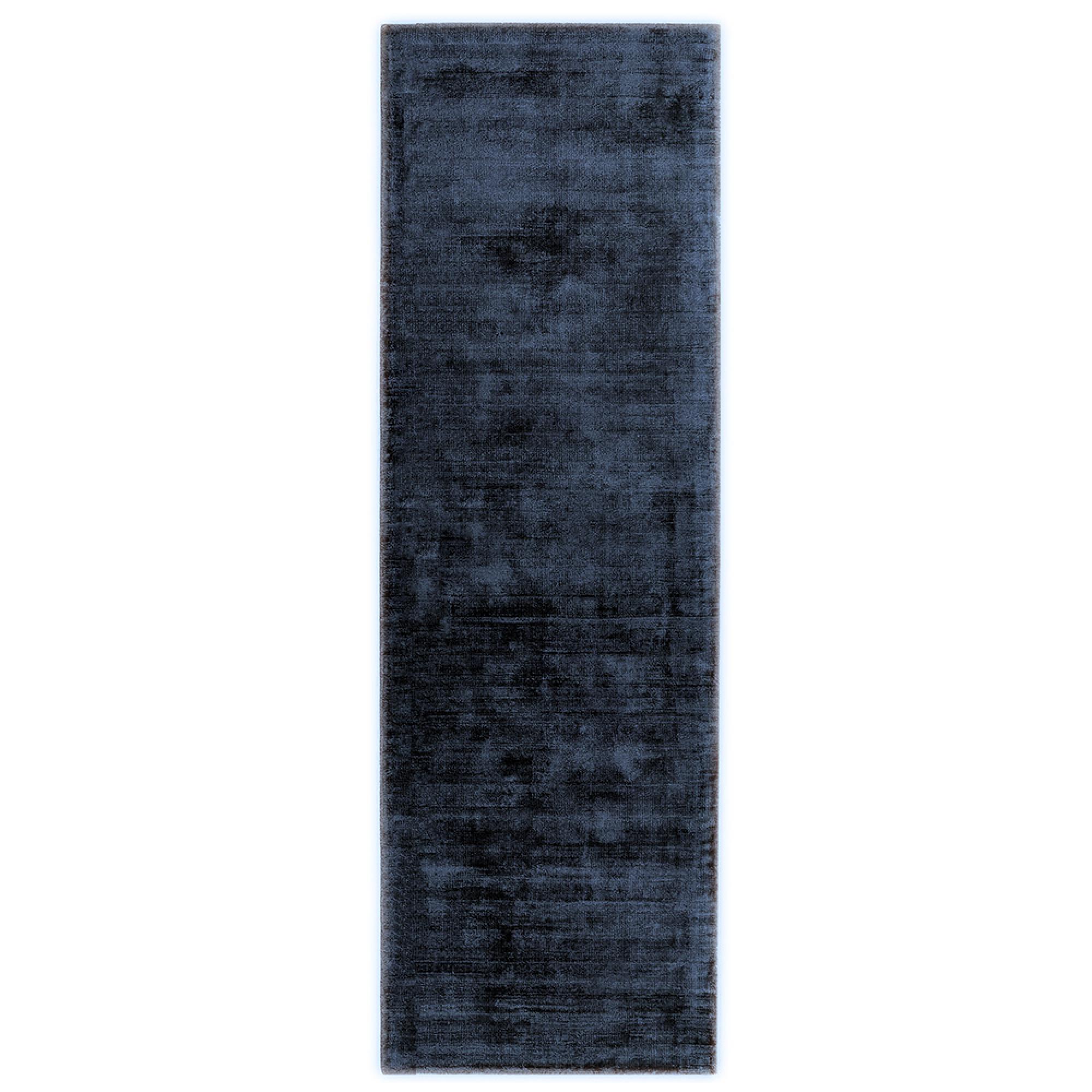 Contemporary Plain Blade Runner - Navy - 66cm x 240cm