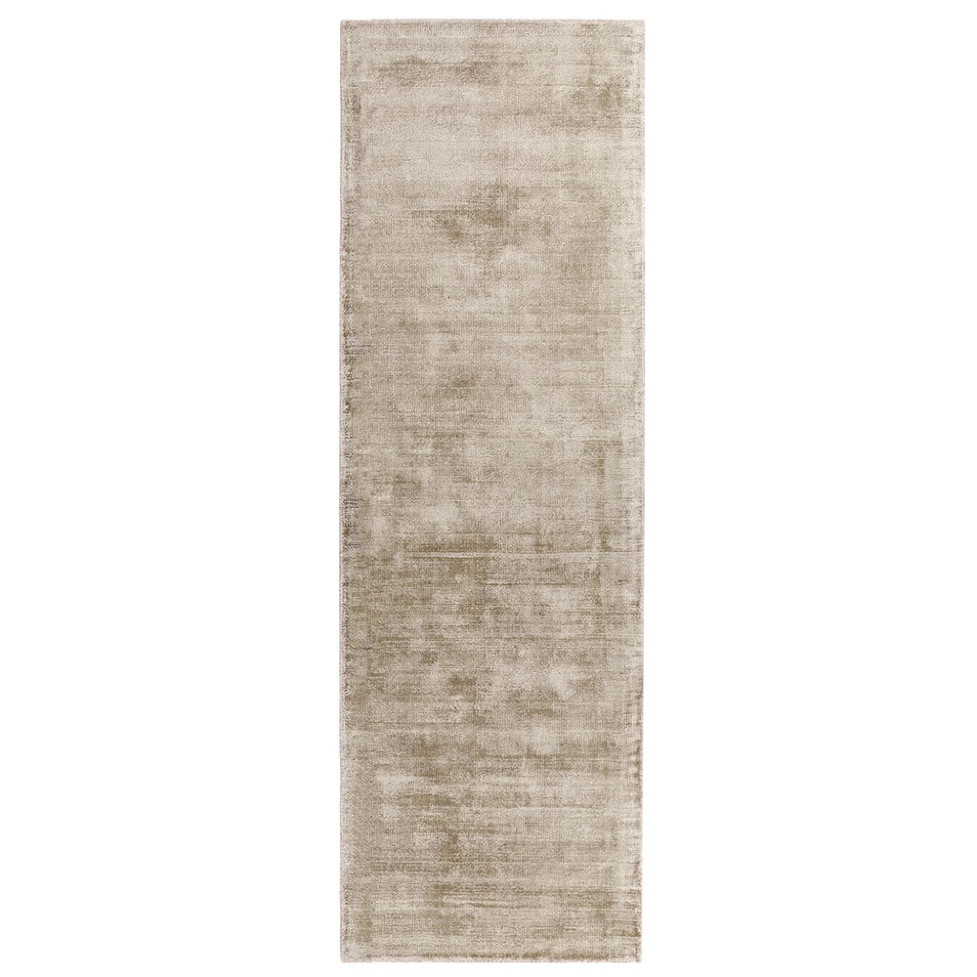 Contemporary Plain Blade Runner - Smoke - 66cm x 240cm