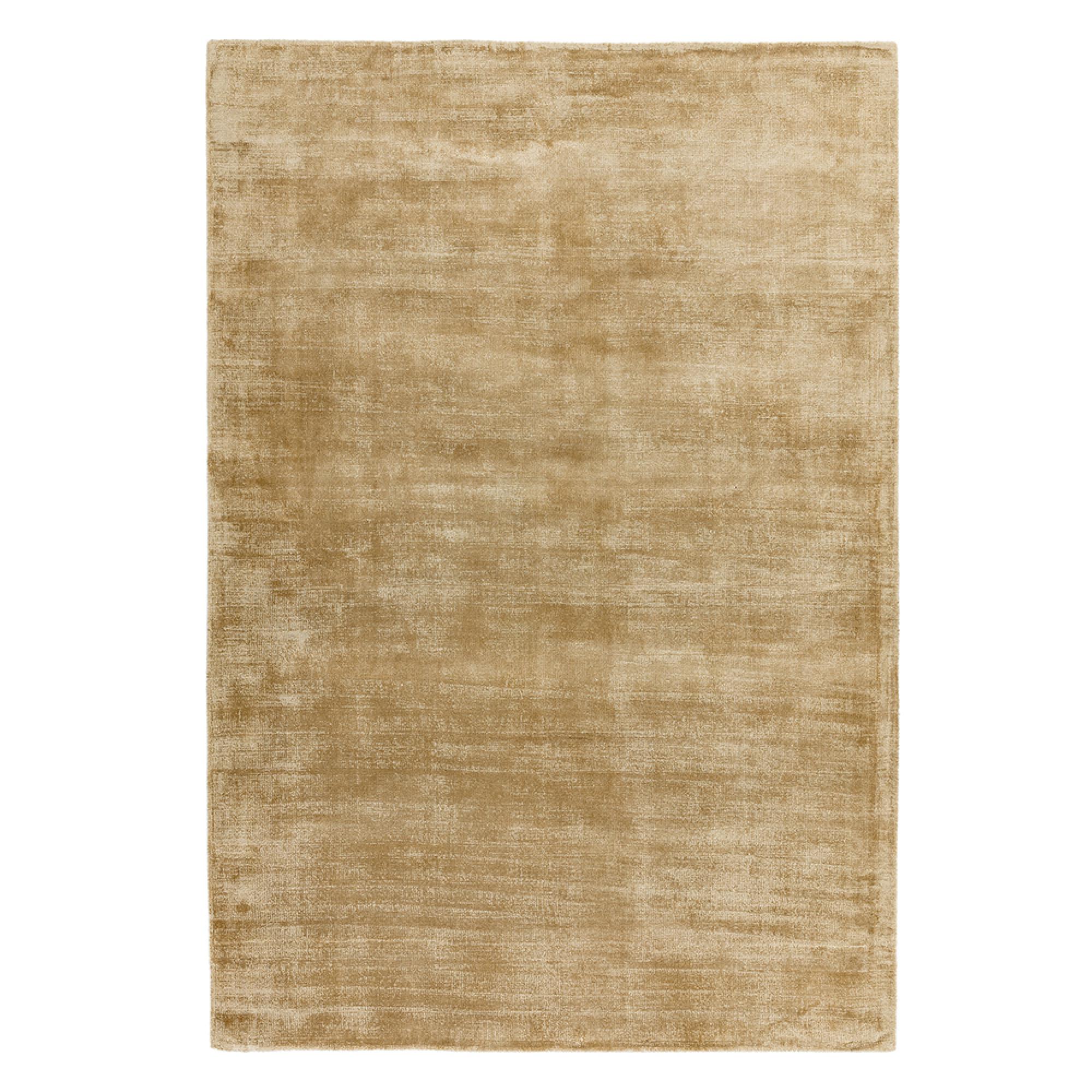 Contemporary Plain Blade Rug - Soft Gold - Sizes Available