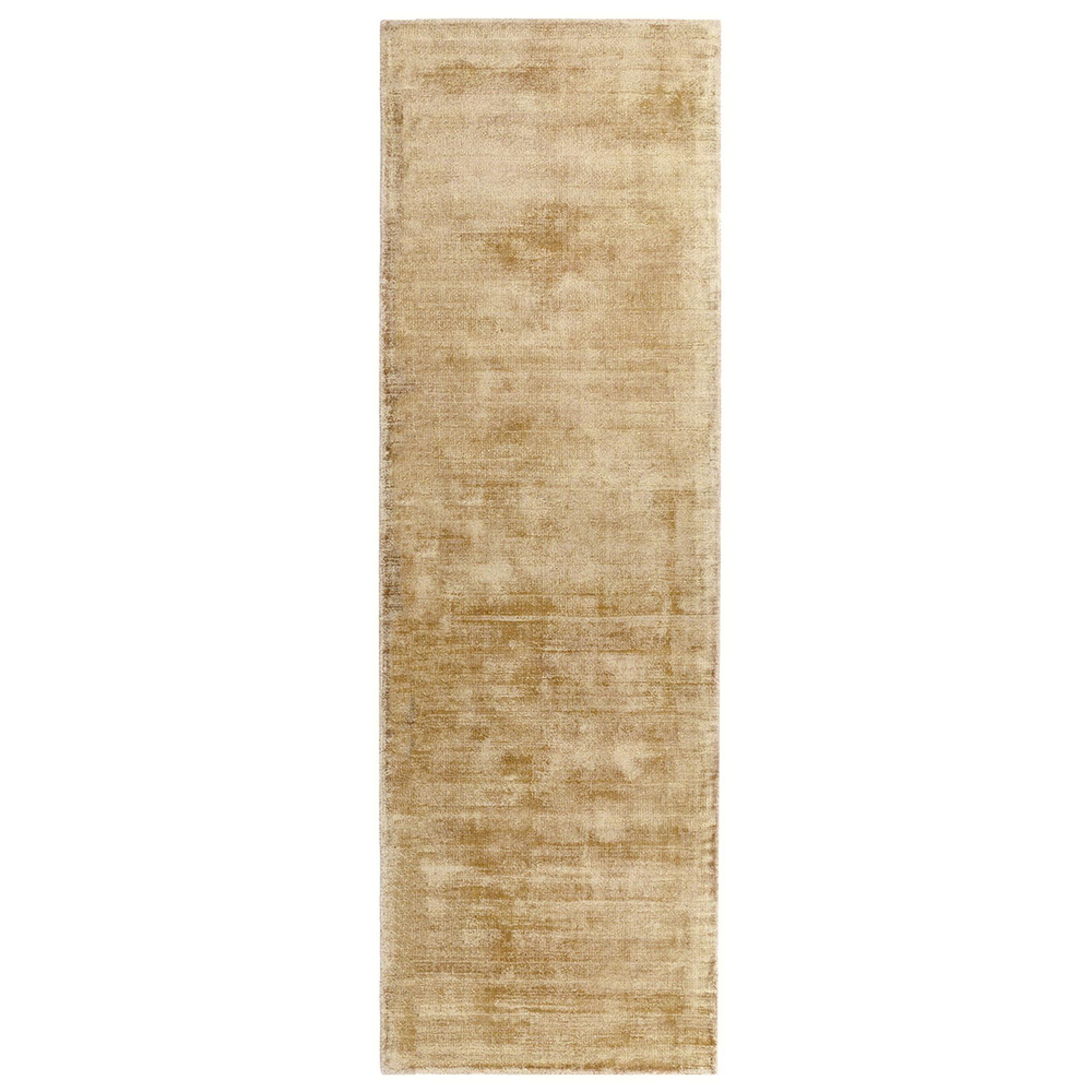 Contemporary Plain Blade Runner - Soft Gold - 66cm x 240cm
