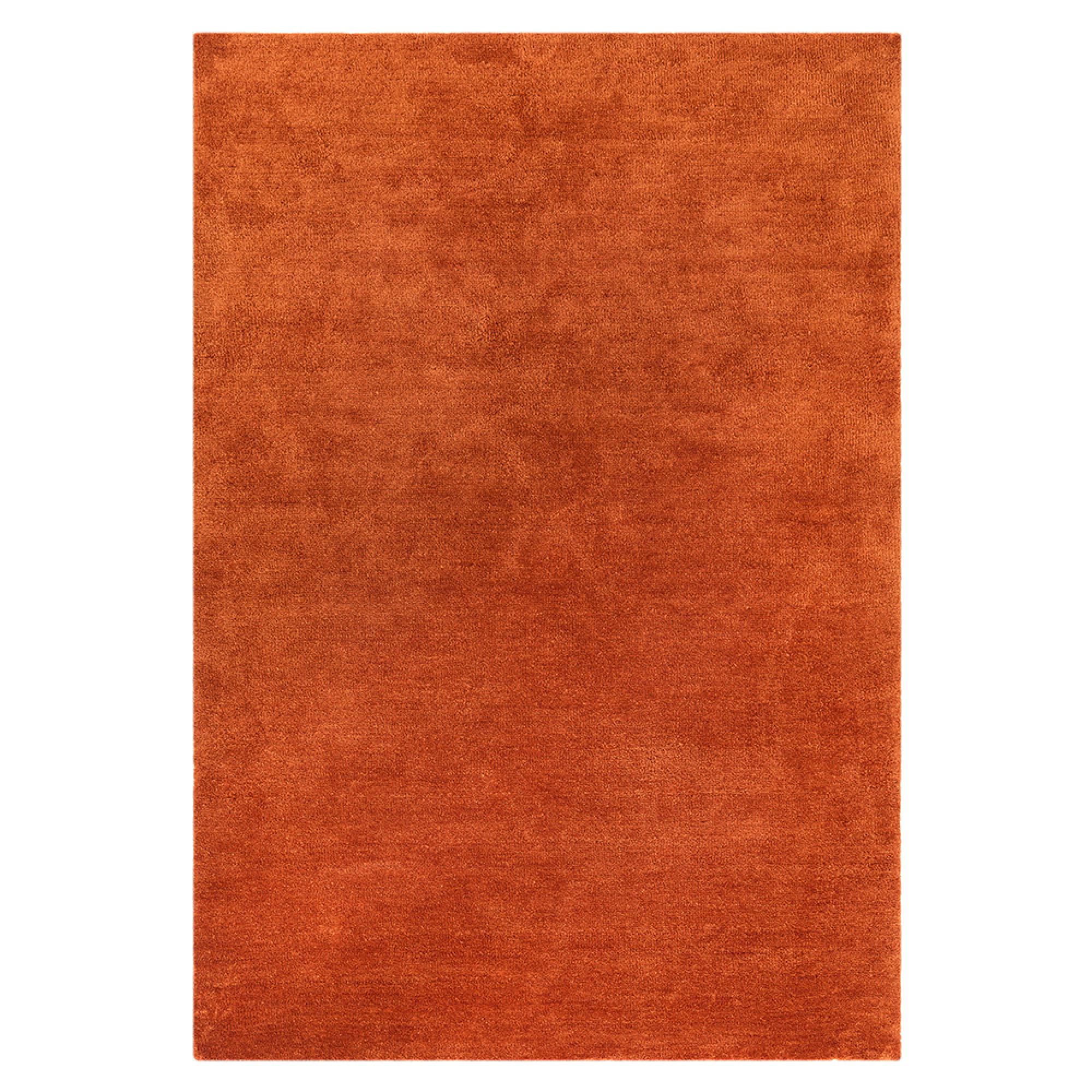 Contemporary Plain Milo Rug - Rust - Sizes Available