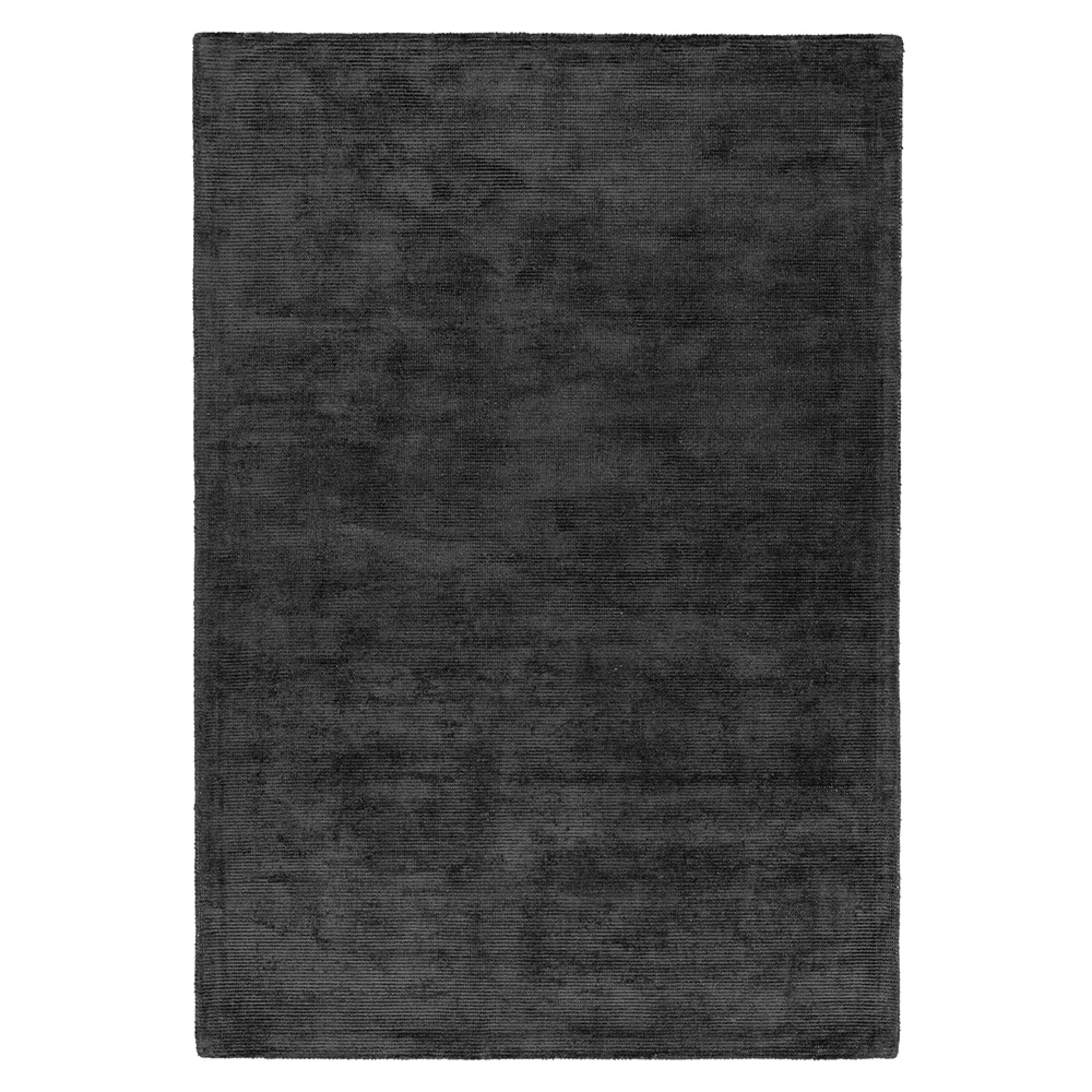 Contemporary Plain Reko Rug - Charcoal - Sizes Available