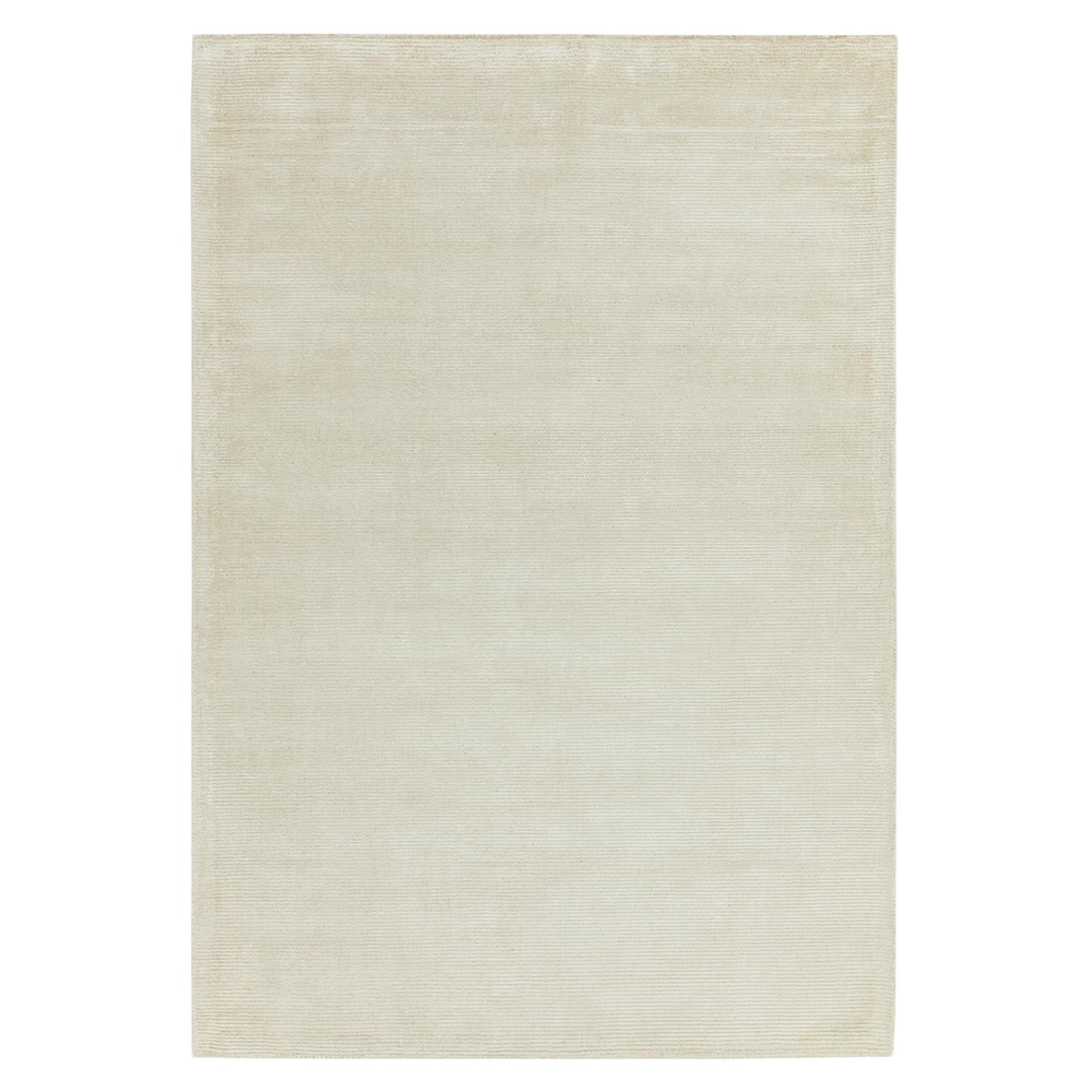 Contemporary Plain Reko Rug - Putty - Sizes Available
