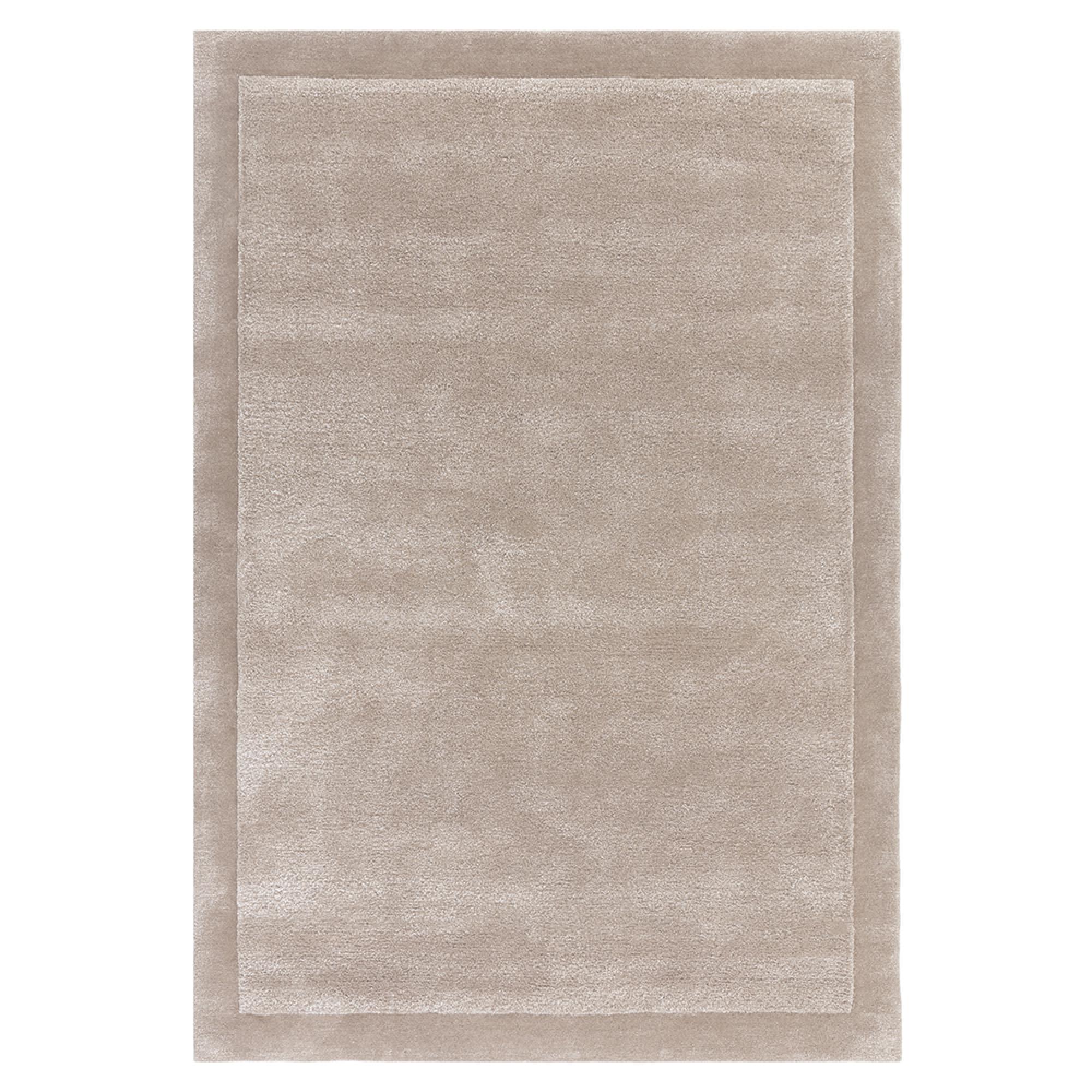 Contemporary Plain Rise Rug - Sand - Sizes Available