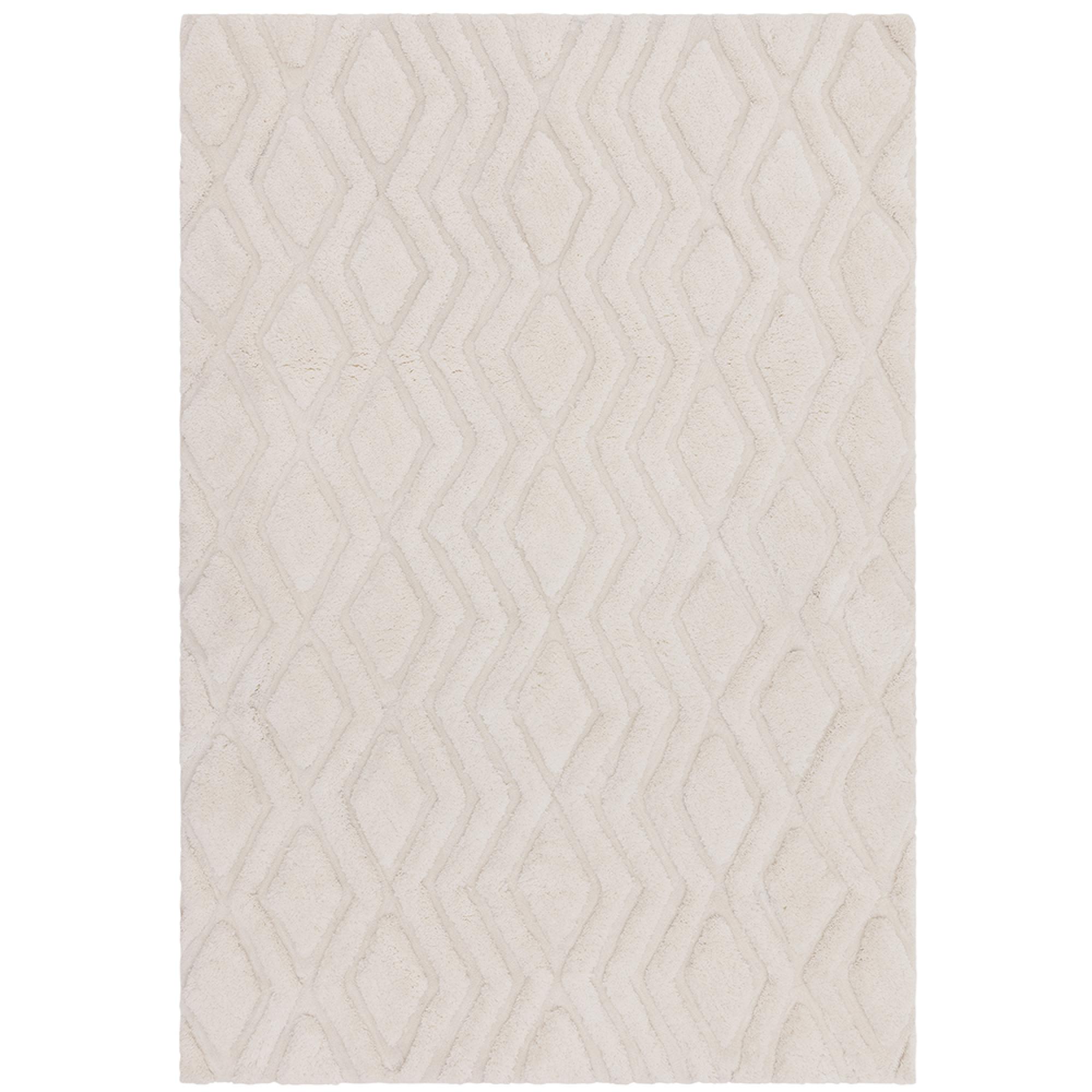 Cosy Textures Harrison Rug - Off White - Sizes Available