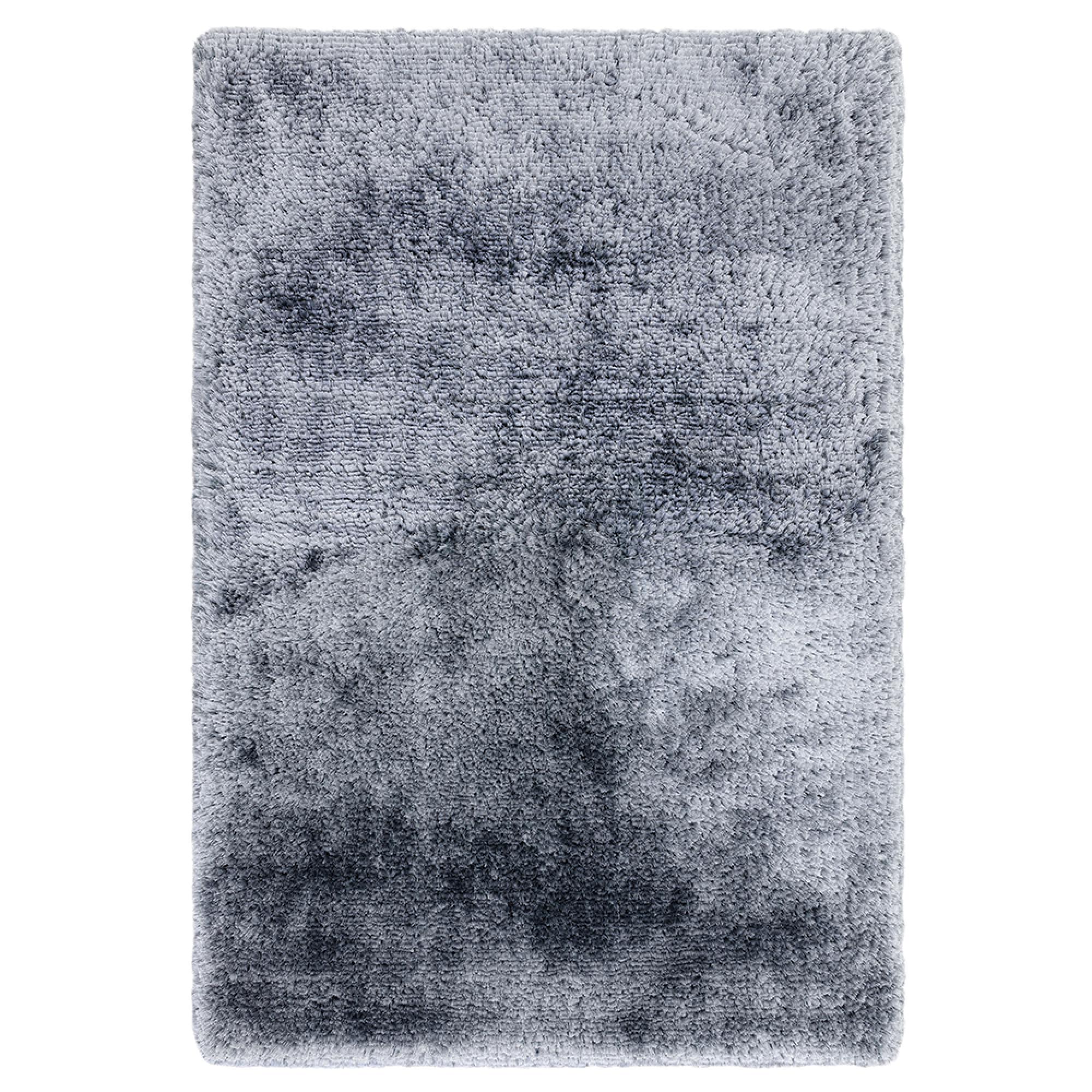 Cosy Textures Plush Rug - Airforce Blue - Sizes Available