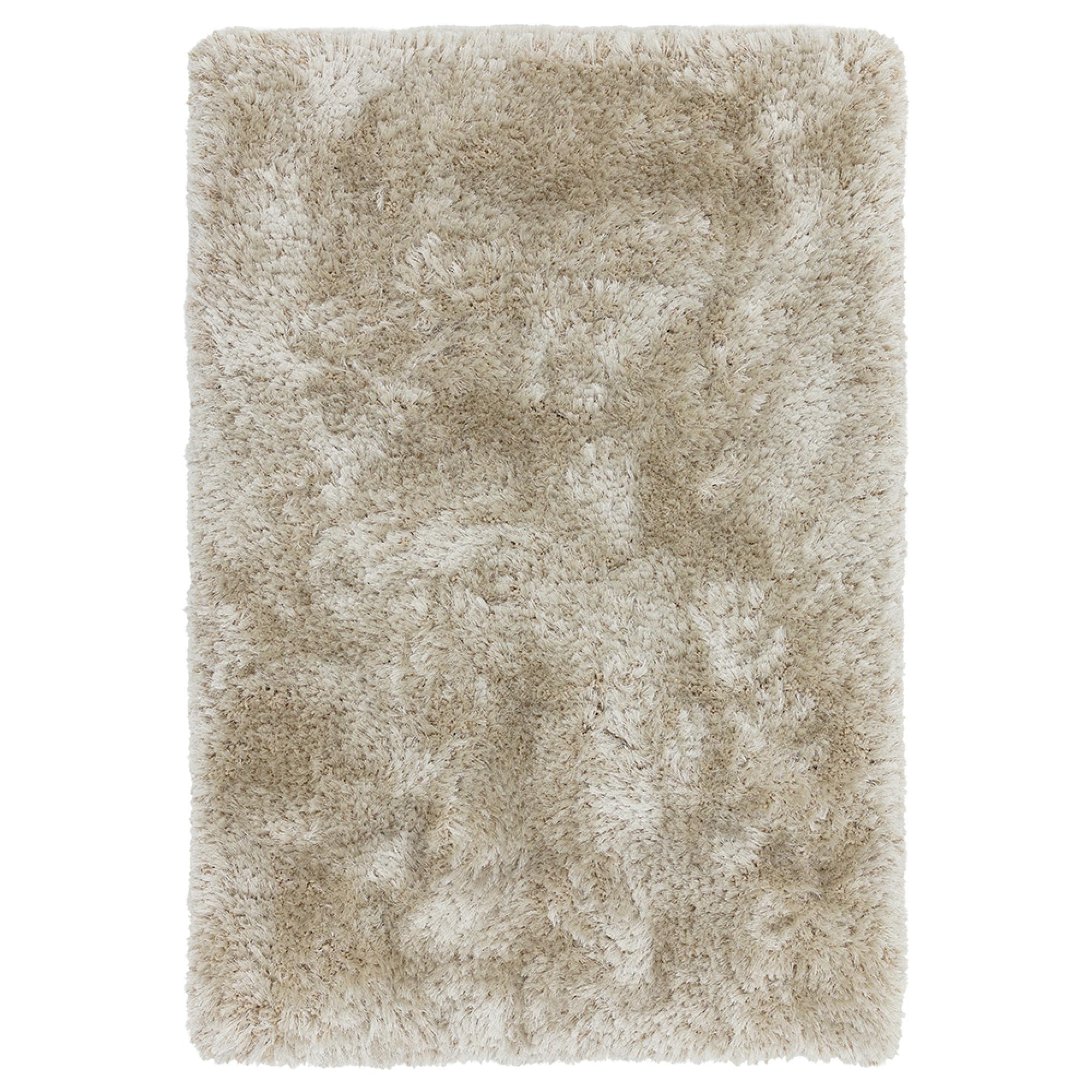 Cosy Textures Plush Rug - Pearl - Sizes Available