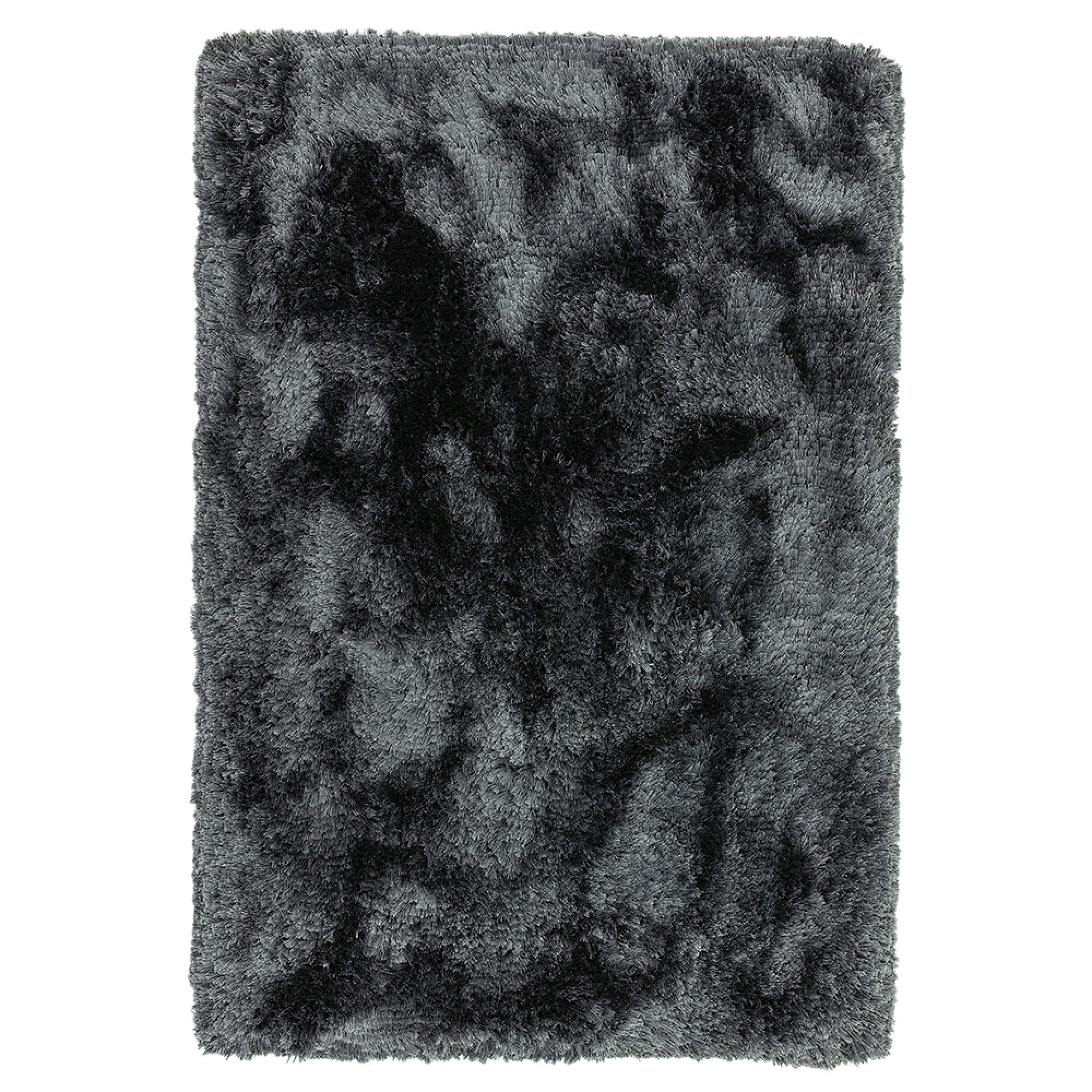 Cosy Textures Plush Rug - Slate - Sizes Available