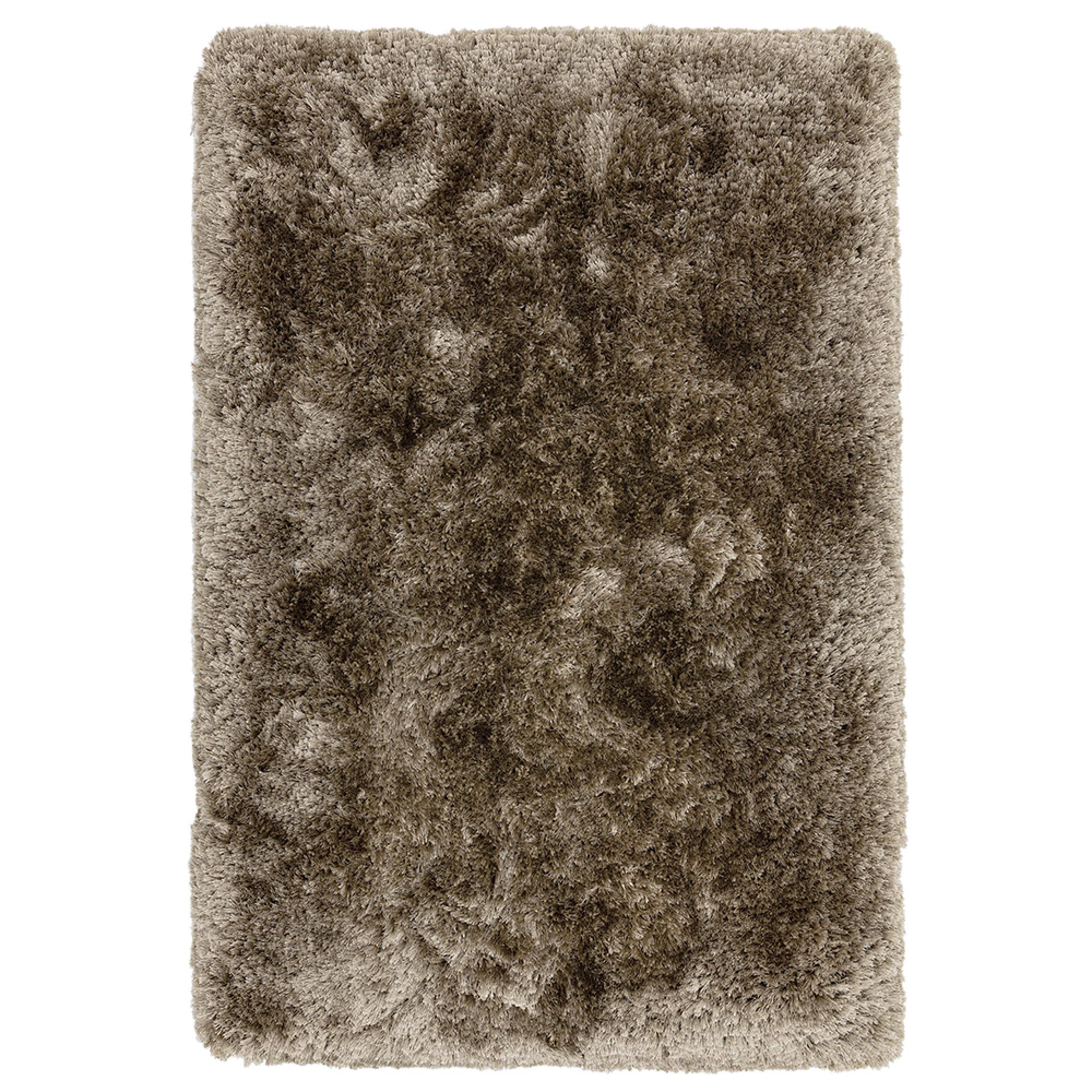 Cosy Textures Plush Rug - Taupe - Sizes Available
