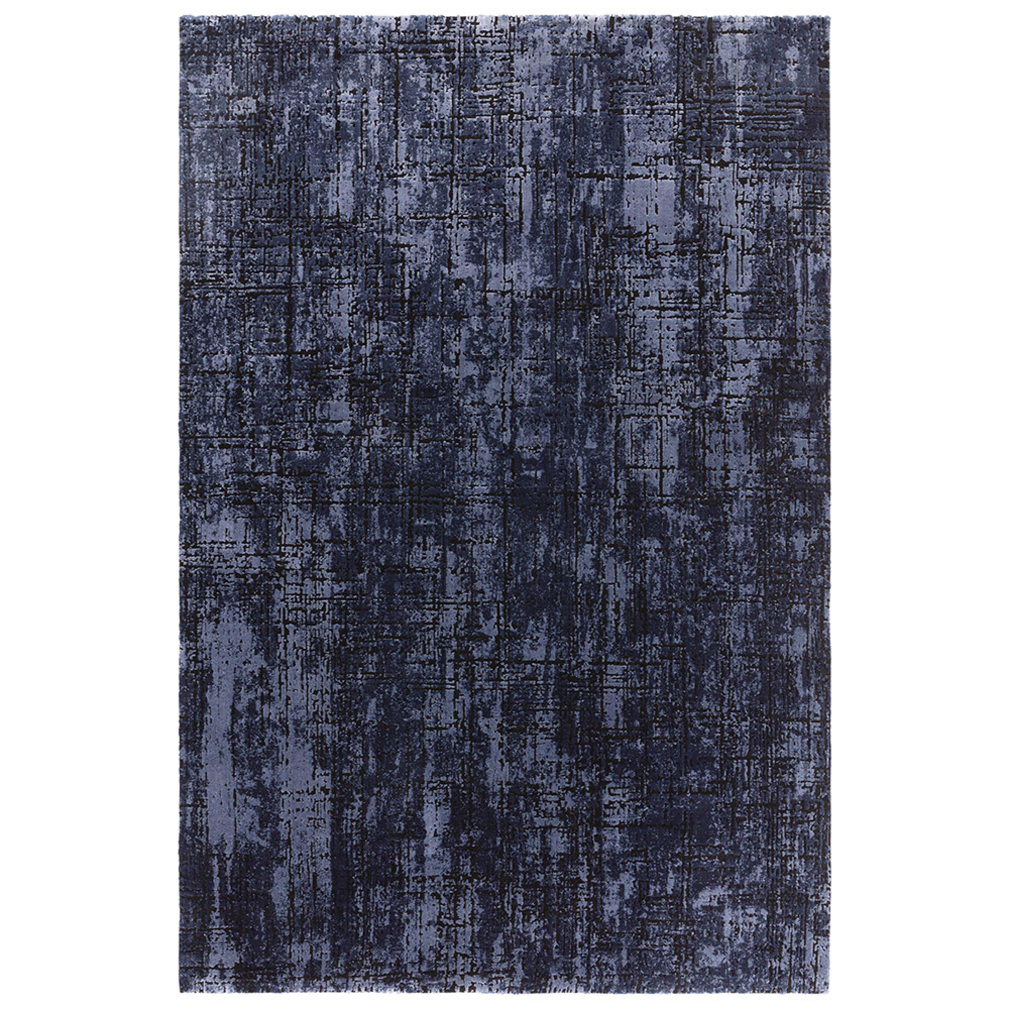 Easy Kuza Rug - Abstract - Navy - Sizes Available