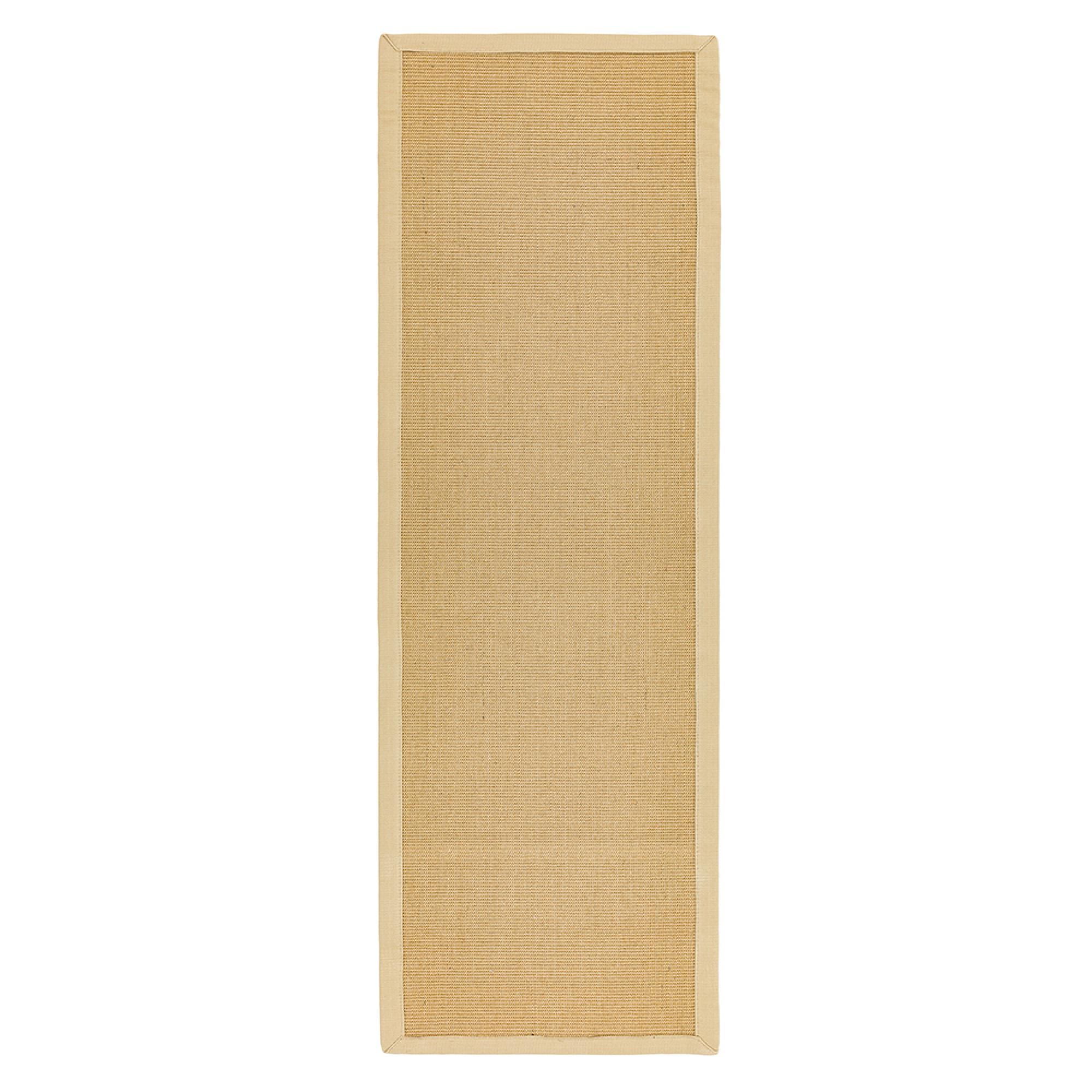 Natural Weaves Runner - Sisal - Linen - 68cm x 300cm