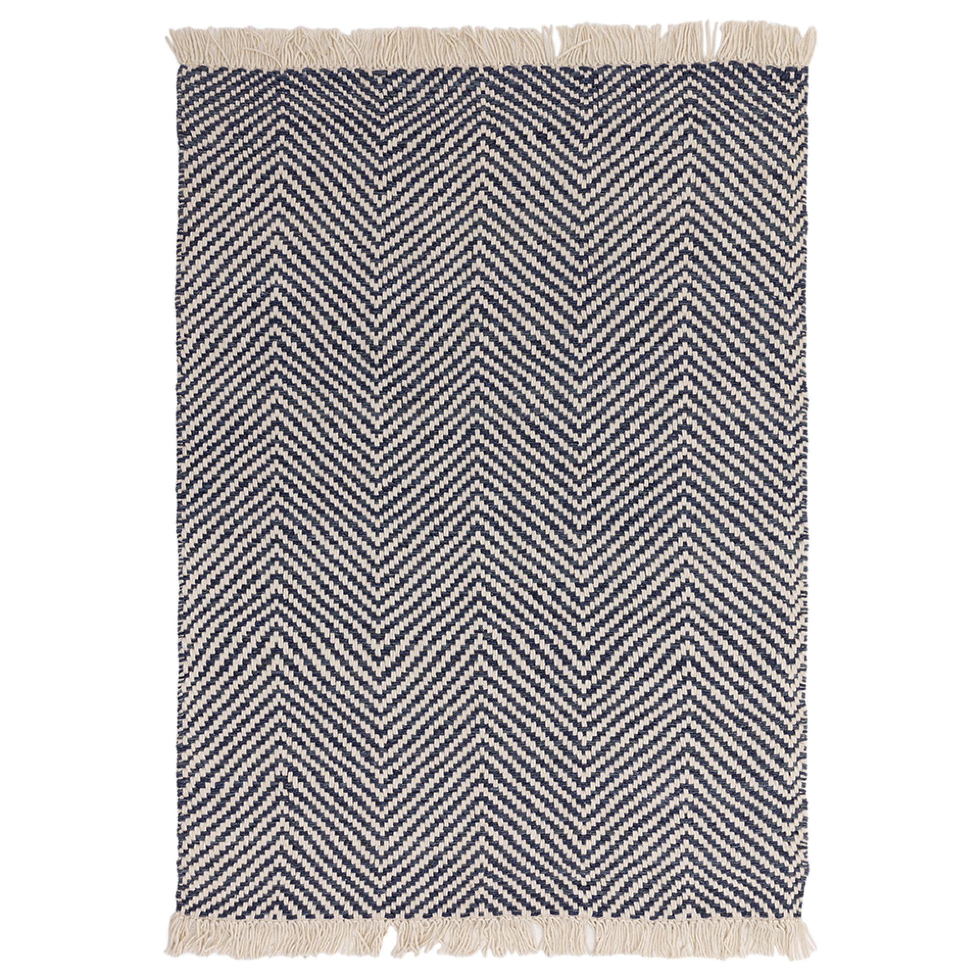 Natural Weaves Rug - Vigo - Navy - Sizes Available