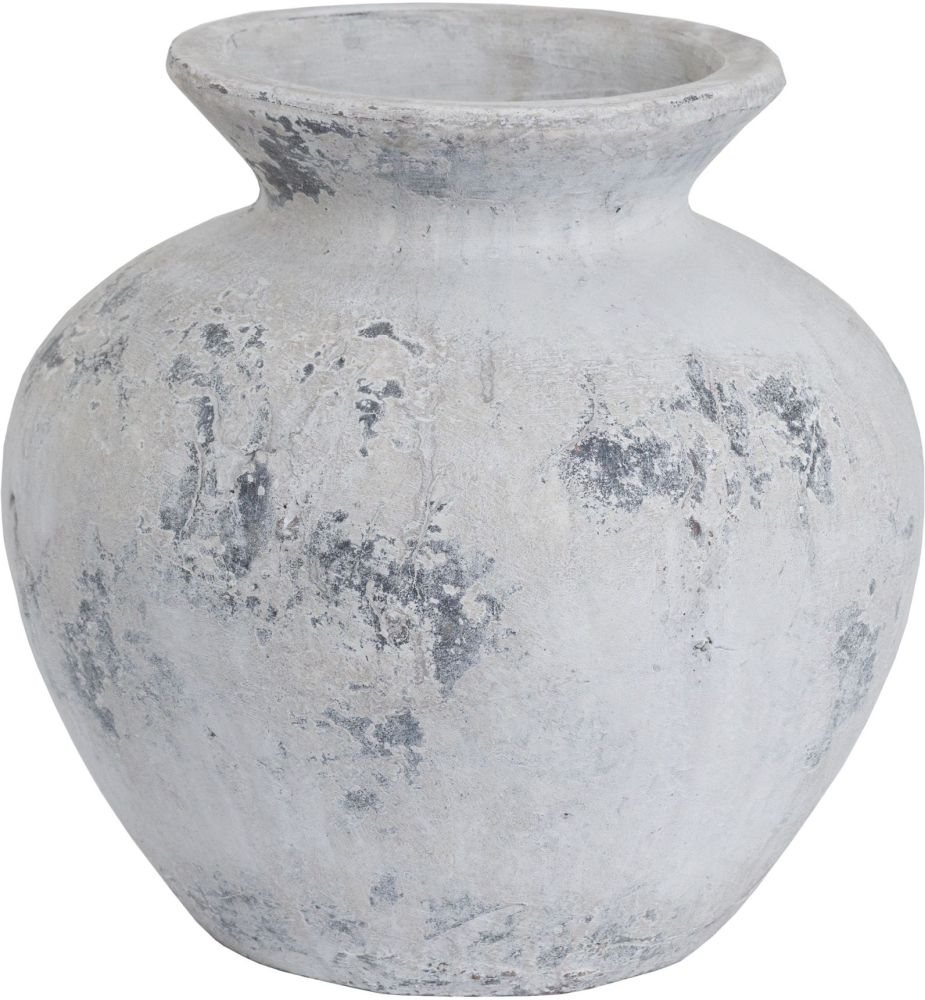 Brixton Antique White Vase