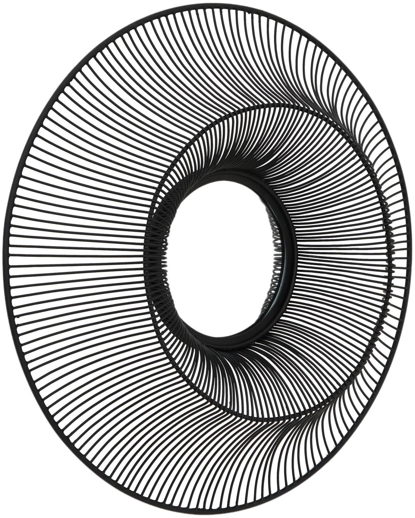 Chico Black Metal Wire Mirror